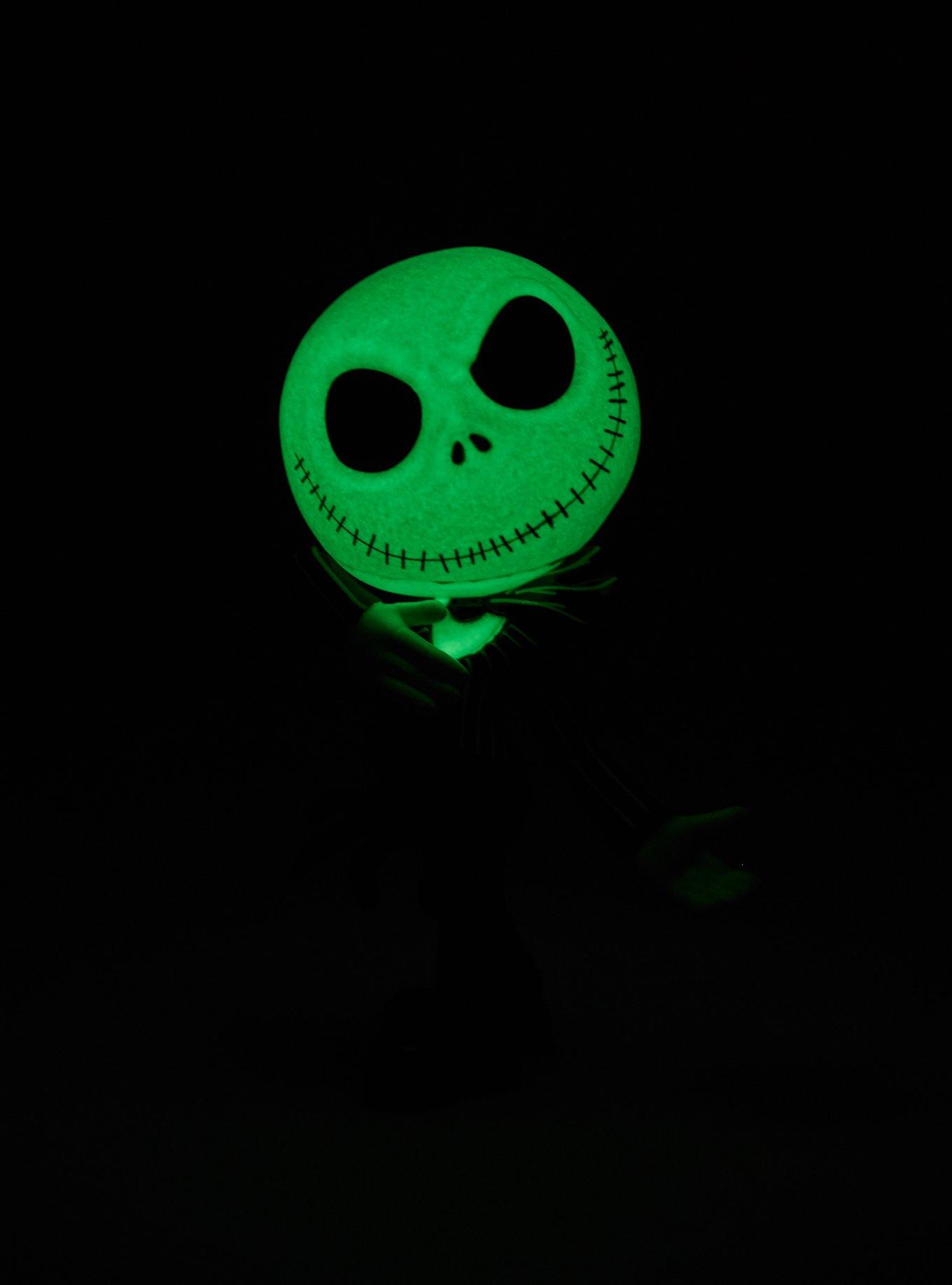 Metalfigs The Nightmare Before Christmas 25th Anniversary Jack Skellington Glow In The Dark Figure Hot Topic Exclusive, , alternate