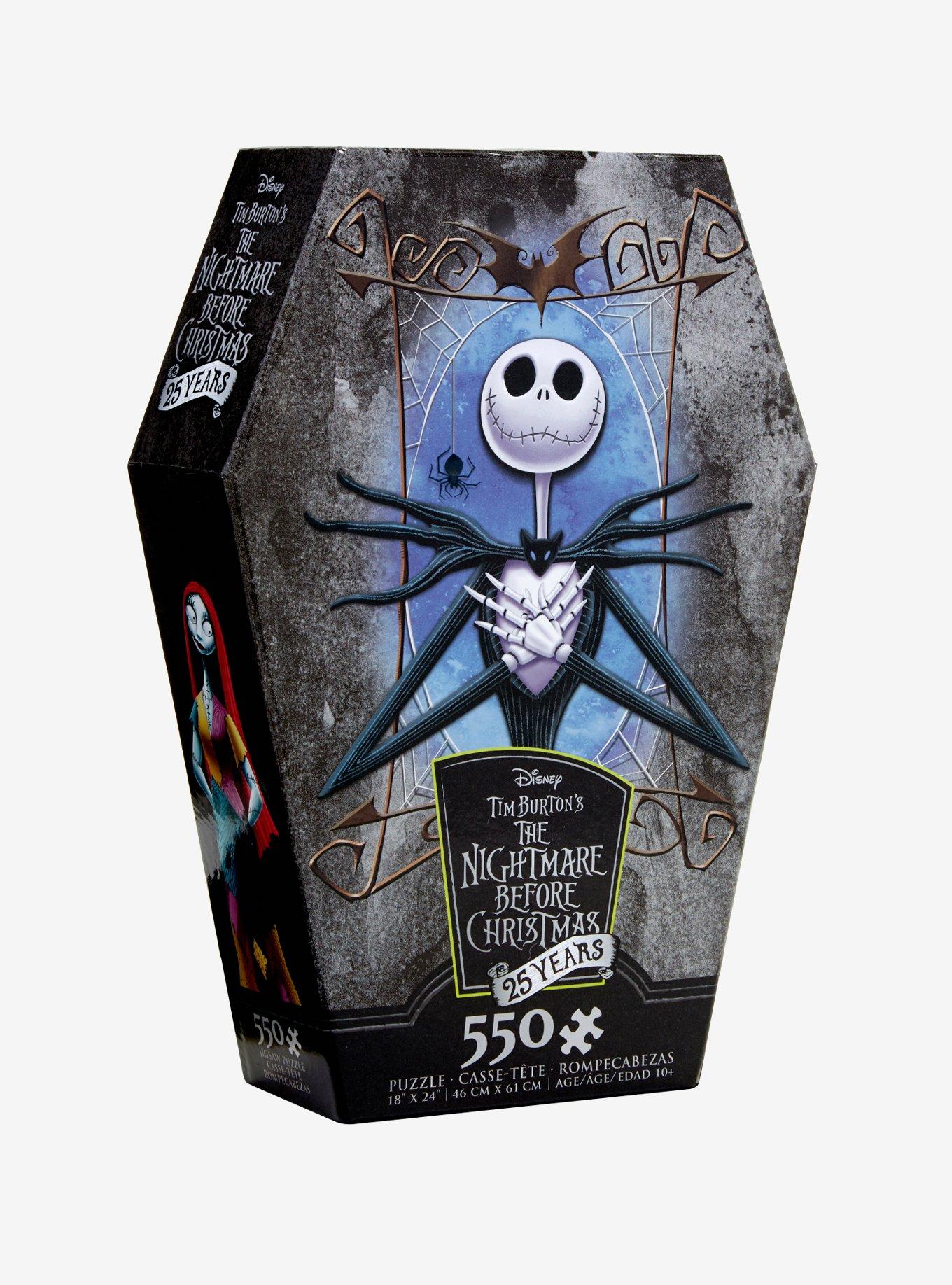 The Nightmare Before Christmas 25 Years Jack Skellington Puzzle, Hot Topic