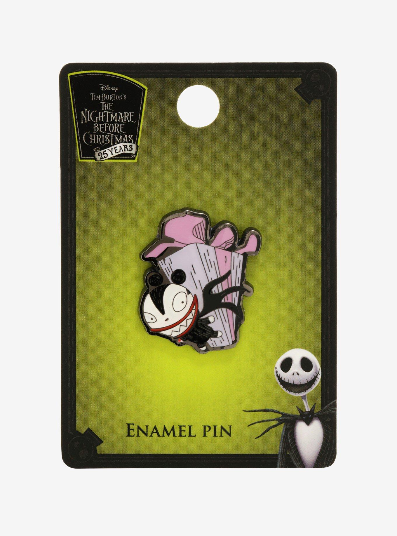 The Nightmare Before Christmas Scary Teddy Enamel Pin - BoxLunch Exclusive, , alternate