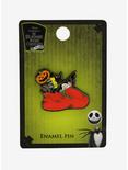 The Nightmare Before Christmas Scary Teddy Christmas Bag Enamel Pin - BoxLunch Exclusive, , alternate
