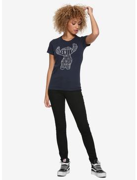 Disney Lilo & Stitch Ohana Means Family Navy Blue Girls T-Shirt, , hi-res
