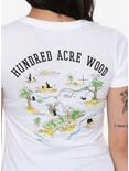 Disney Winnie The Pooh Hundred Acre Wood Map Girls T-Shirt, MULTICOLOR, alternate