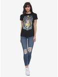 Disney Beauty And The Beast Nouveau Stain Glass Girls T-Shirt, , alternate