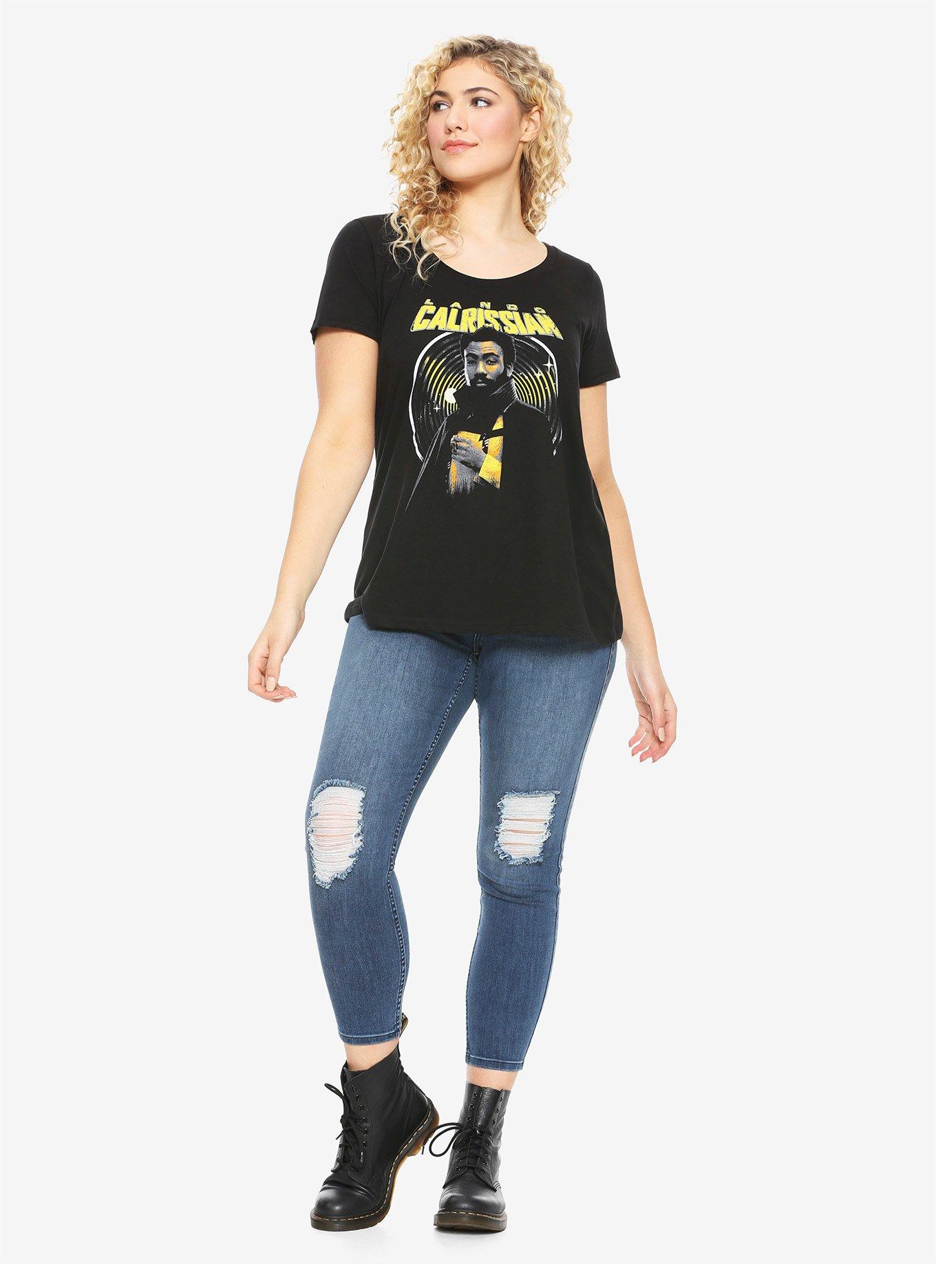 Solo: A Star Wars Story Lando Calrissian Girls T-Shirt Plus Size, , alternate