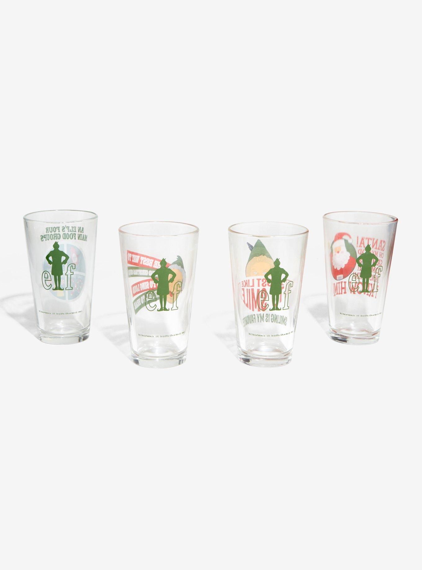 Elf Buddy Quotes Pint Glass Set, , alternate