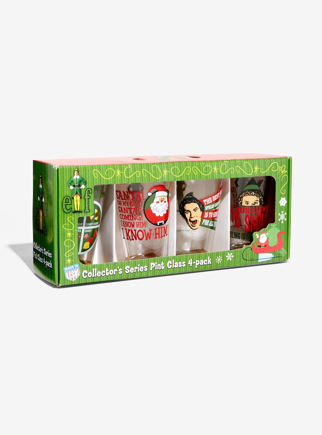 Elf Buddy Quotes Pint Glass Set, , alternate