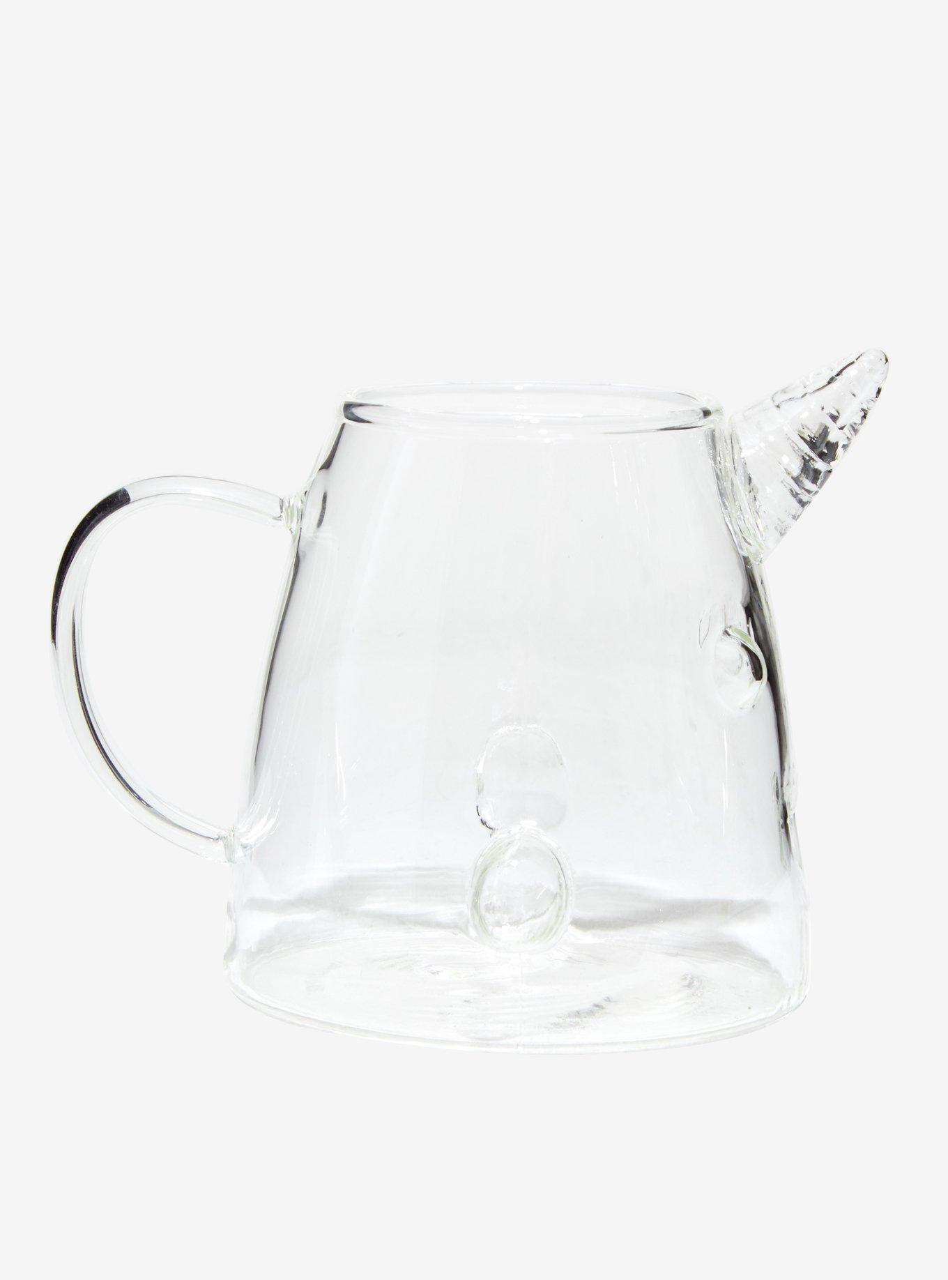 Elf Mr. Narwhal Glass Mug, , alternate