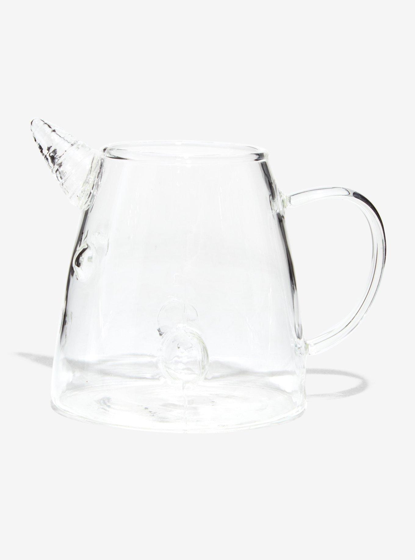 Elf Mr. Narwhal Glass Mug, , alternate