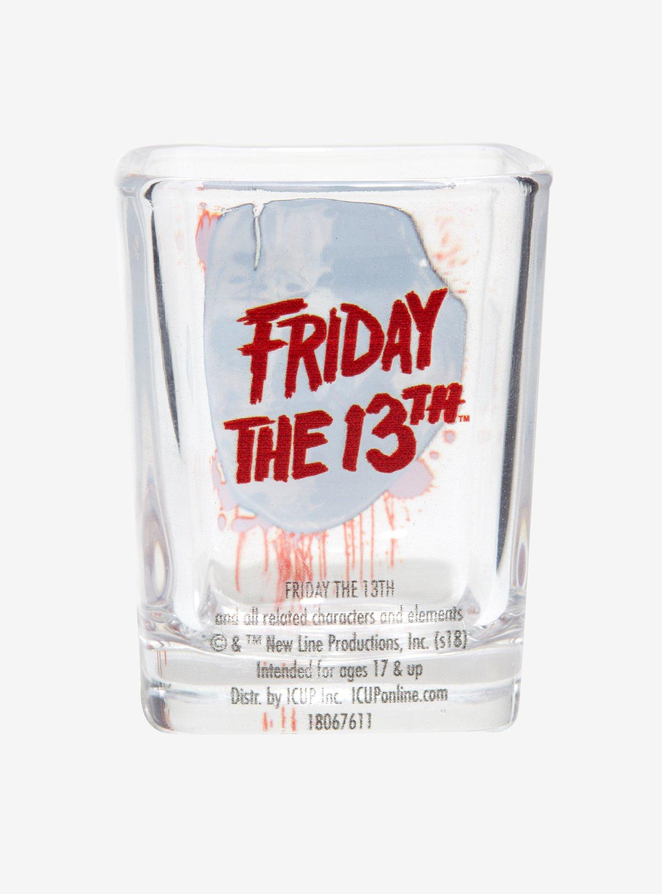 Friday The 13th Jason Mask Square Shot Glass, , alternate