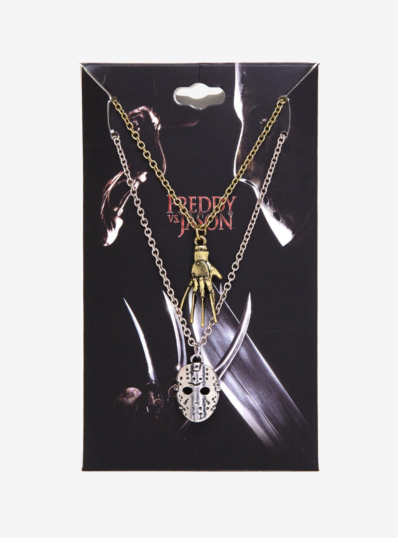 Freddy Vs. Jason Best Friend Necklace Set, , alternate