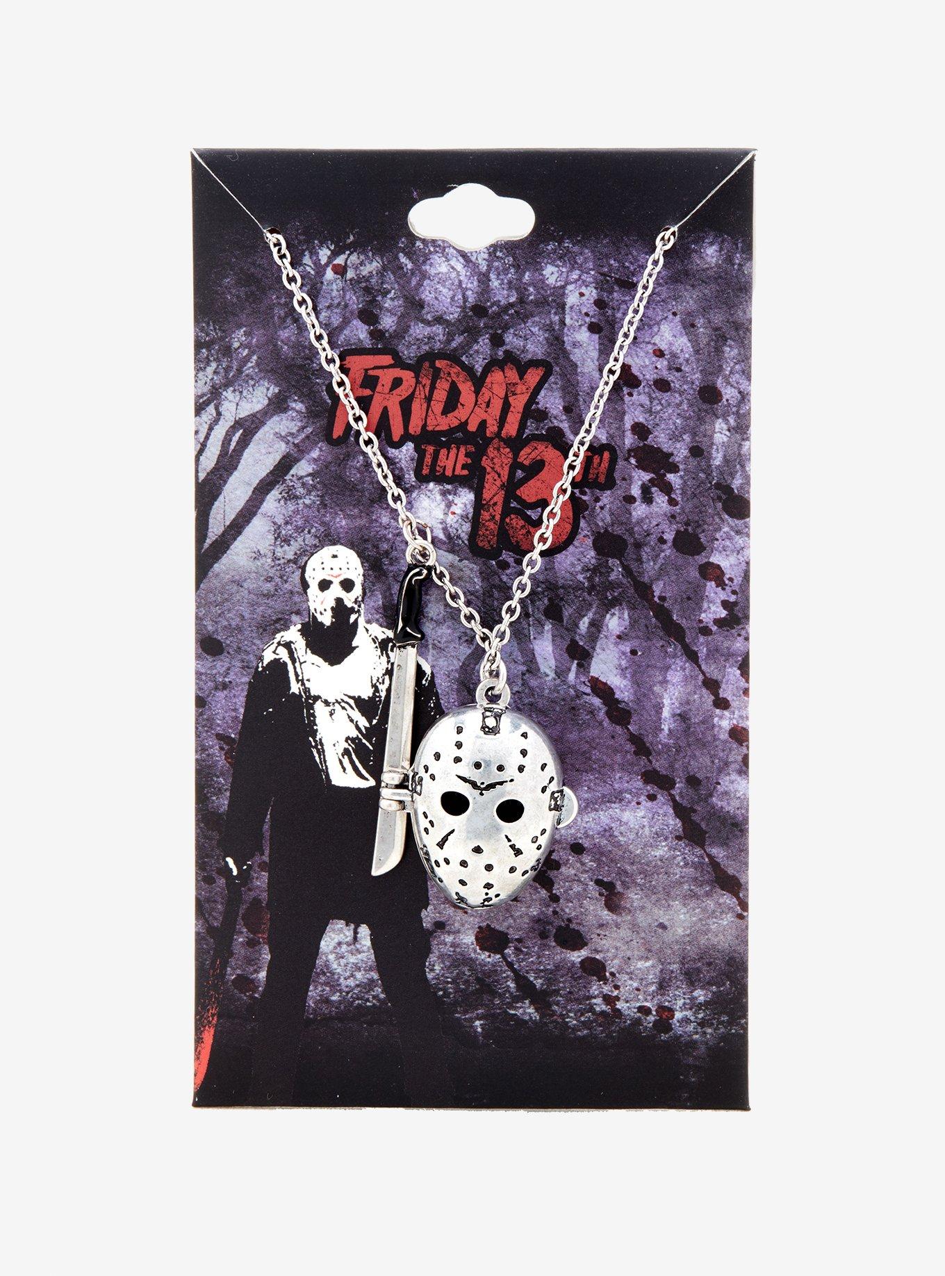 Friday The 13th Jason Locket Necklace, , alternate