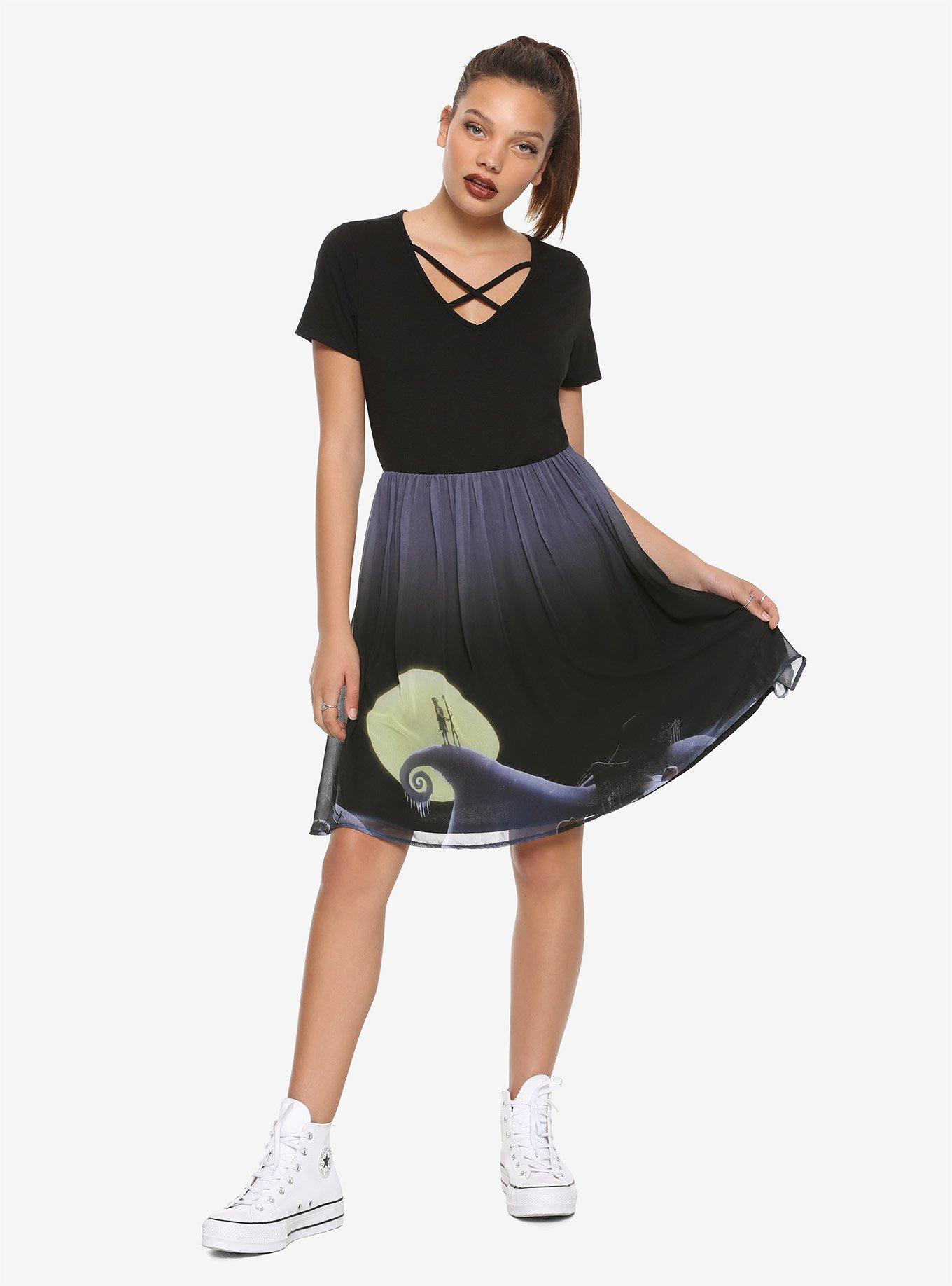 The Nightmare Before Christmas Spiral Hill Dress, , alternate