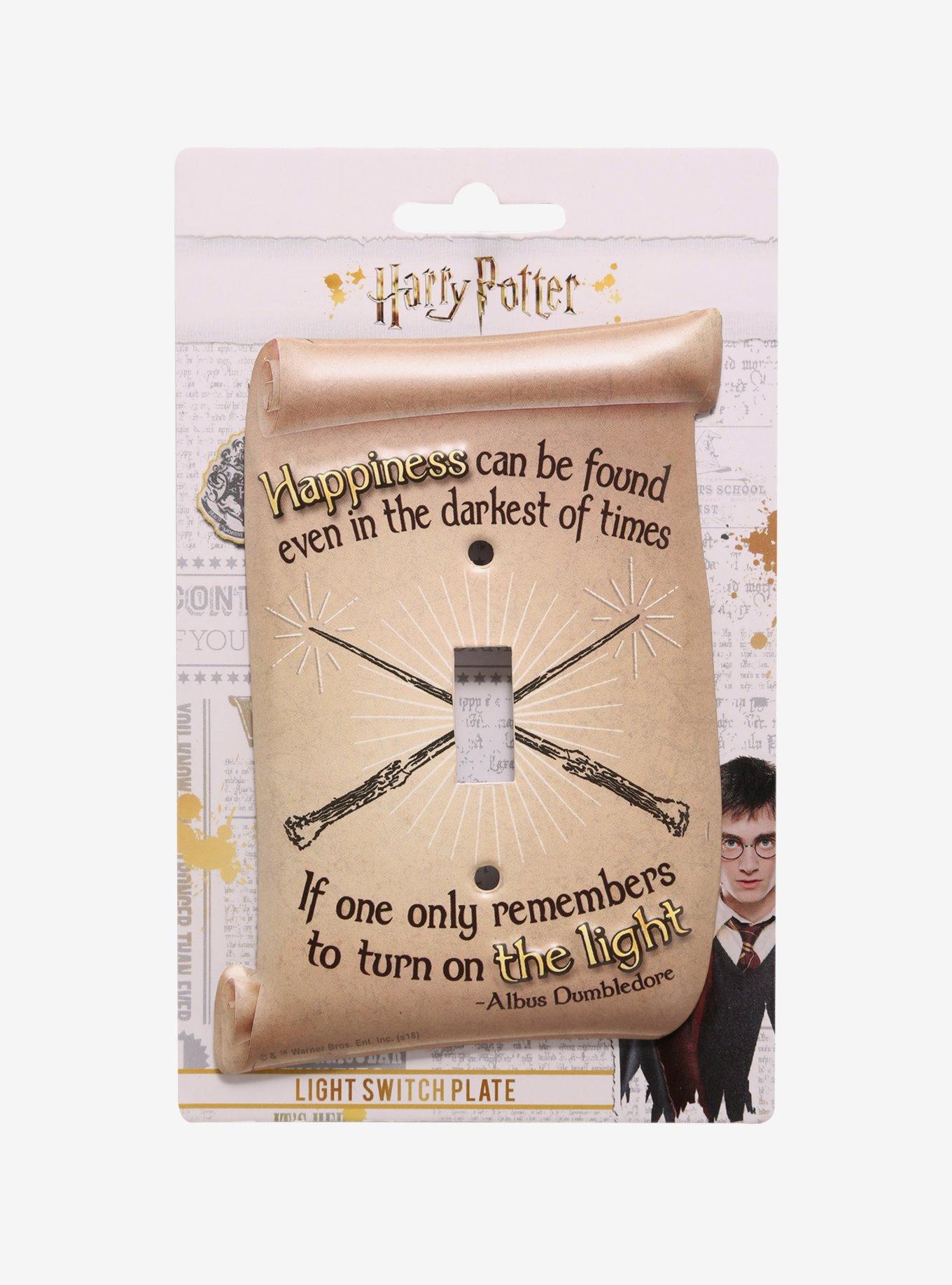 Harry Potter Happiness Found Light Switch Plate, , alternate