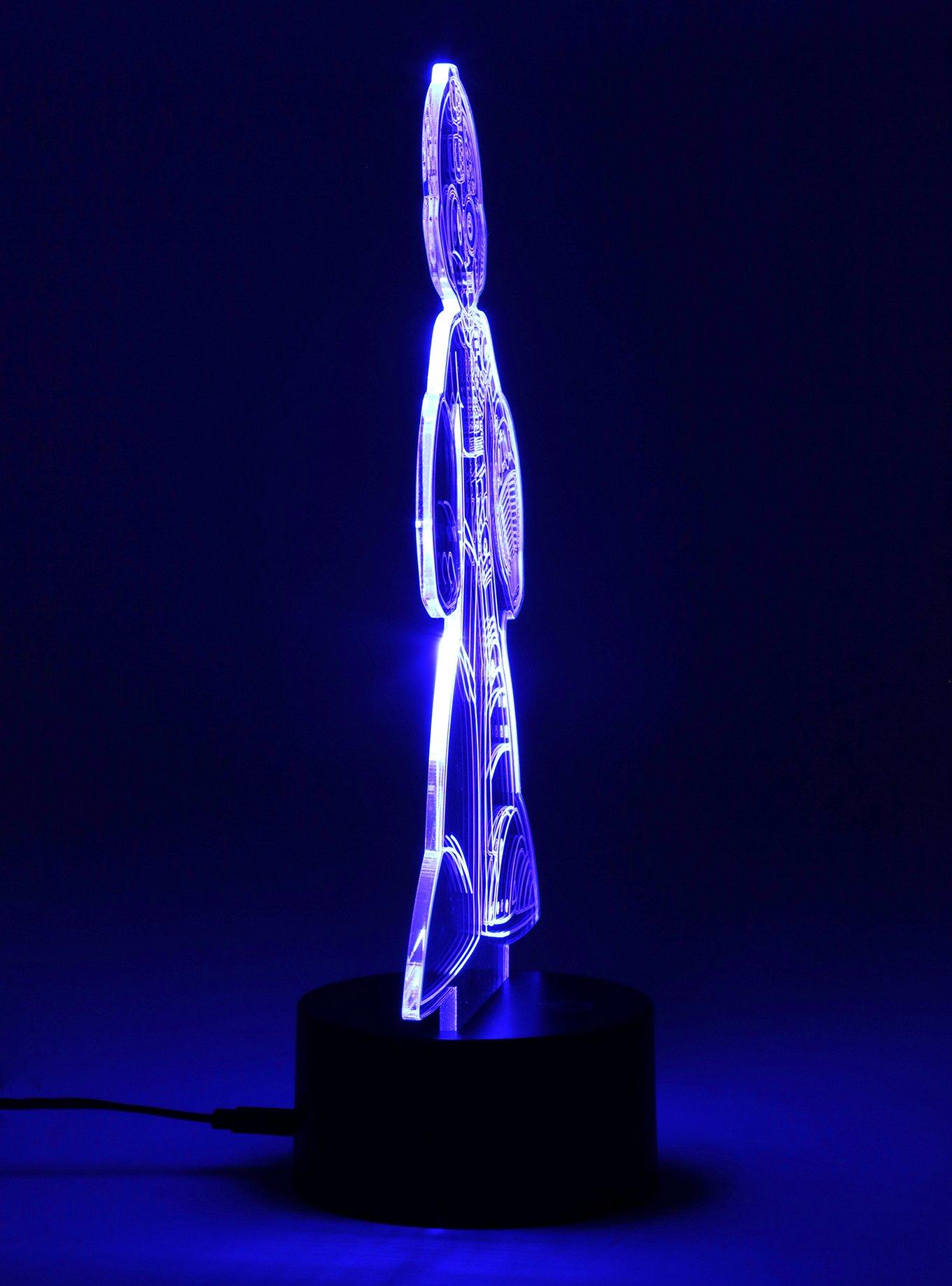 Mega Man 3D LED Desk Lamp, , alternate