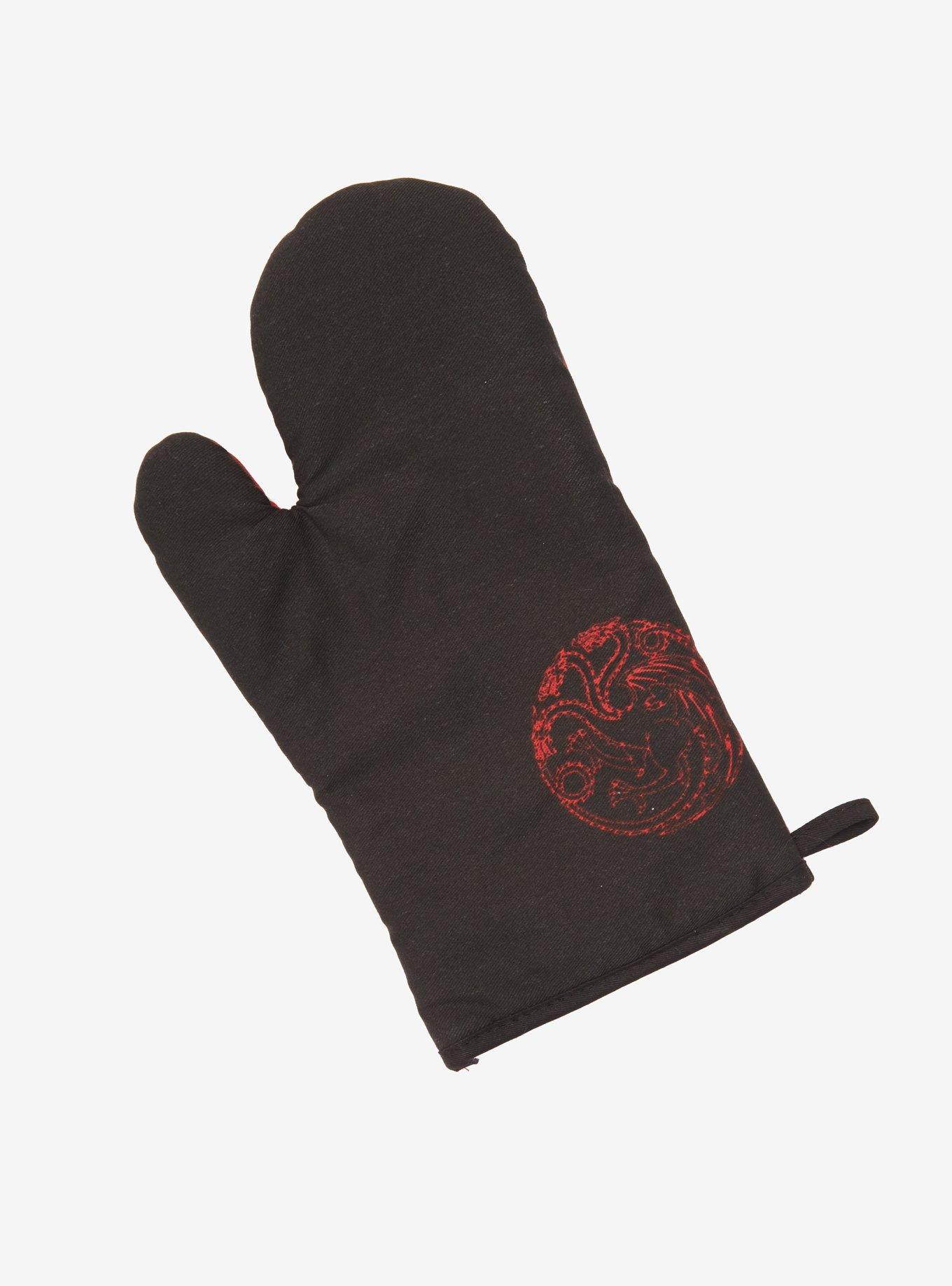Game Of Thrones Targaryen Apron & Oven Mitt Set, , alternate