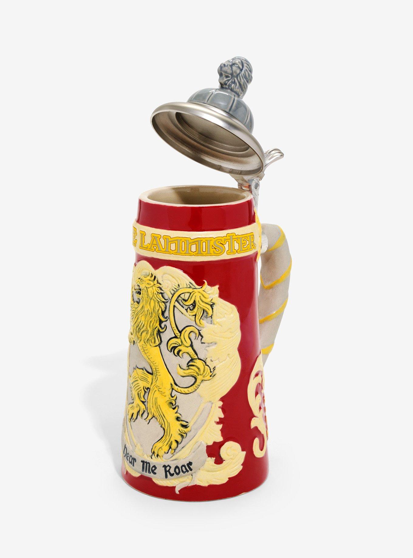 Game Of Thrones House Lannister Ceramic Stein, , alternate