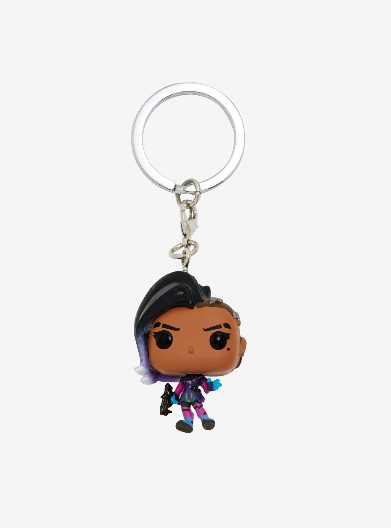 Funko Overwatch Pocket Pop! Sombra Key Chain, , alternate