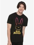 Bad Bunny Logo T-Shirt, BLACK, alternate