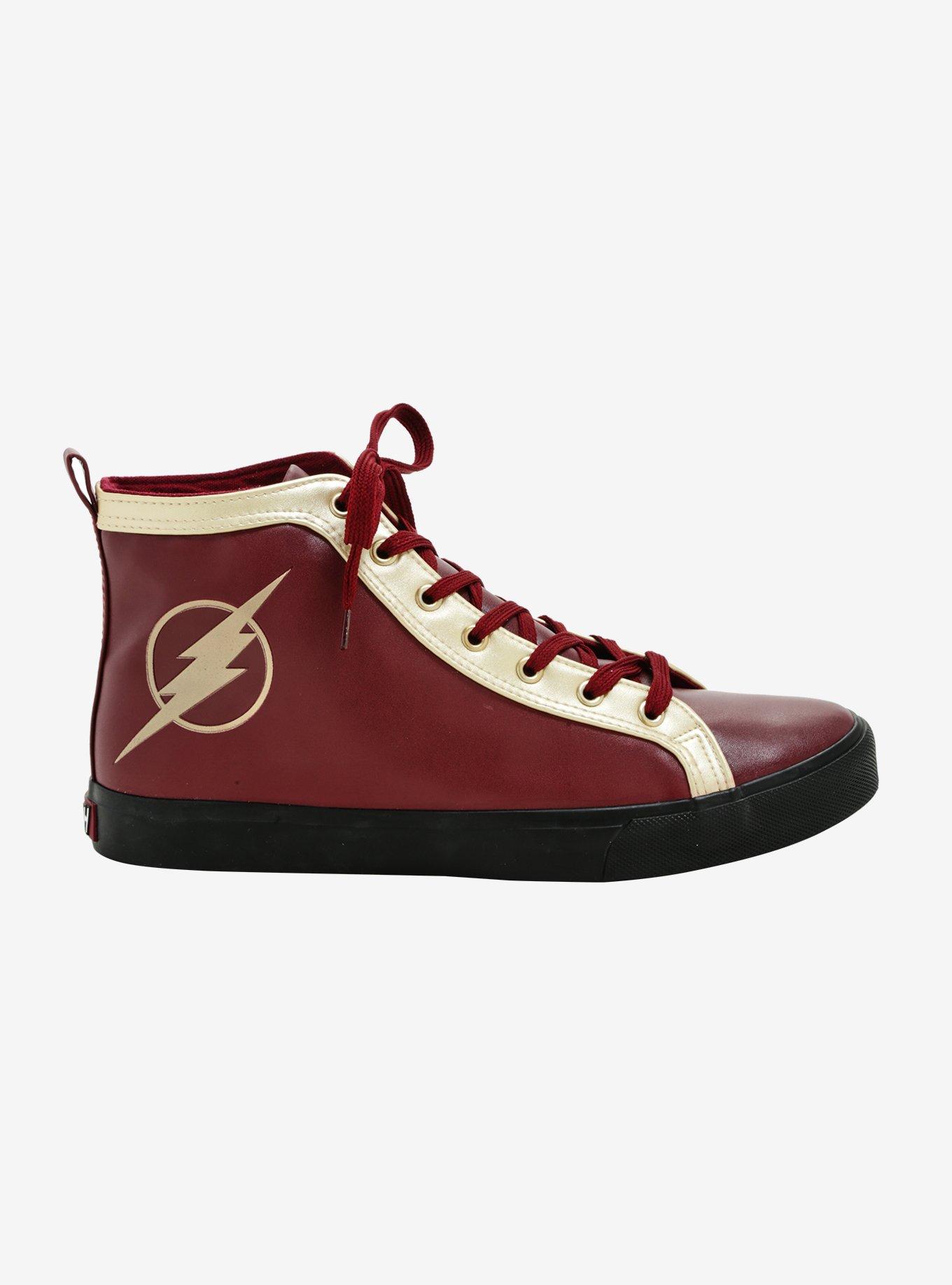 DC Comics The Flash Hi-Top Sneakers, MULTI, alternate