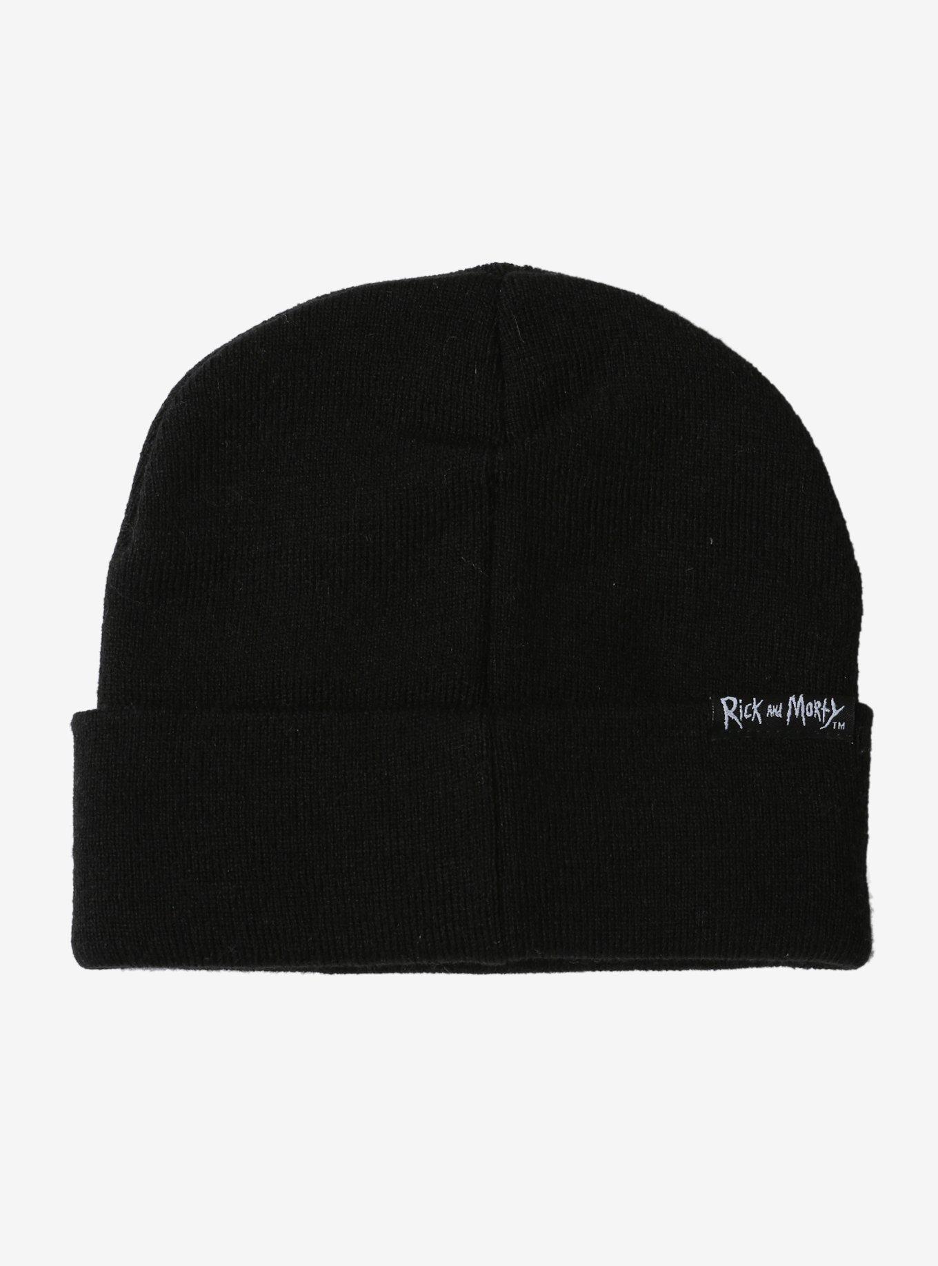 Rick And Morty Pickle Rick Peek Beanie, , alternate