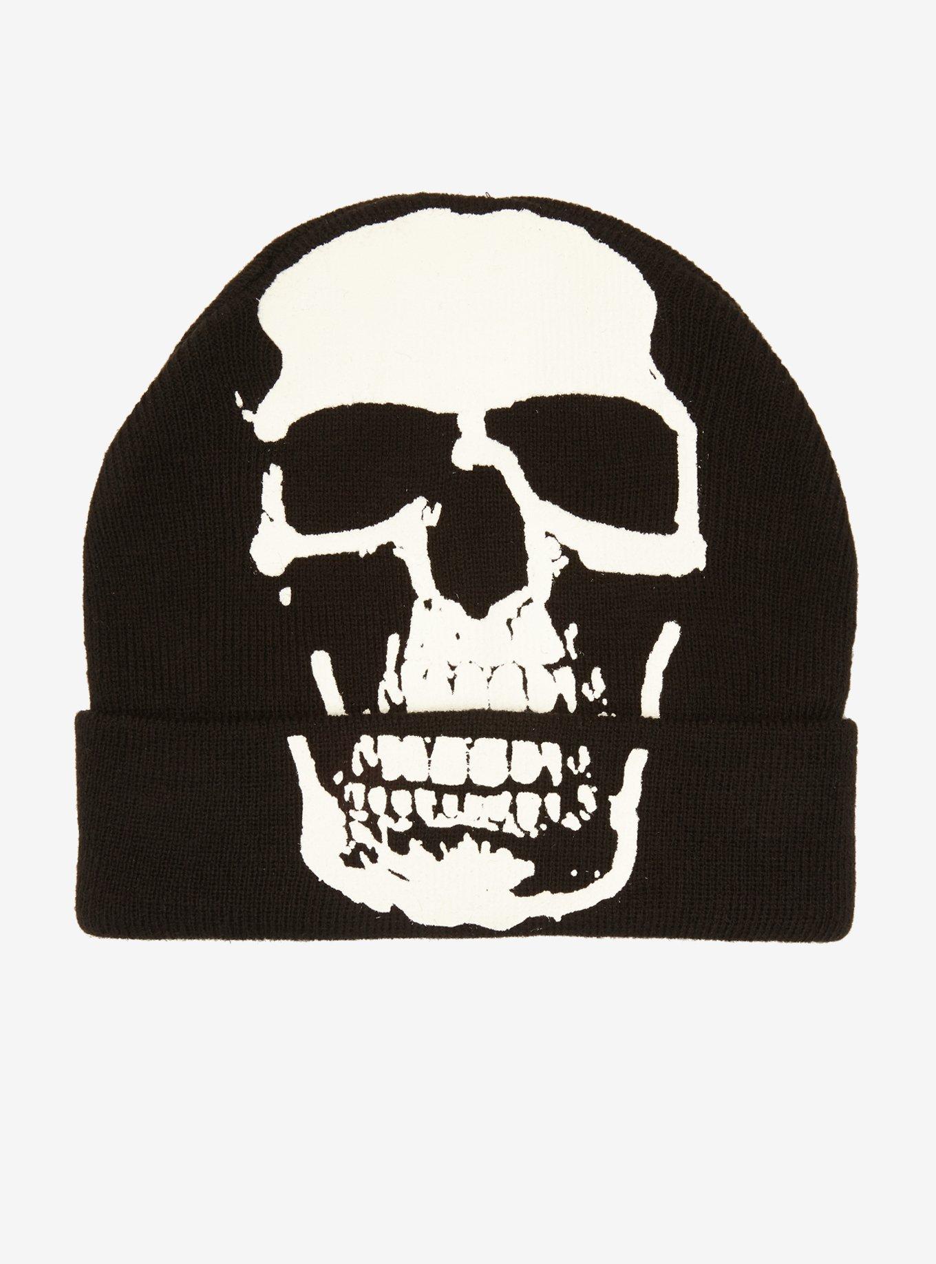 Skeleton Glow-In-The-Dark Watchman Beanie