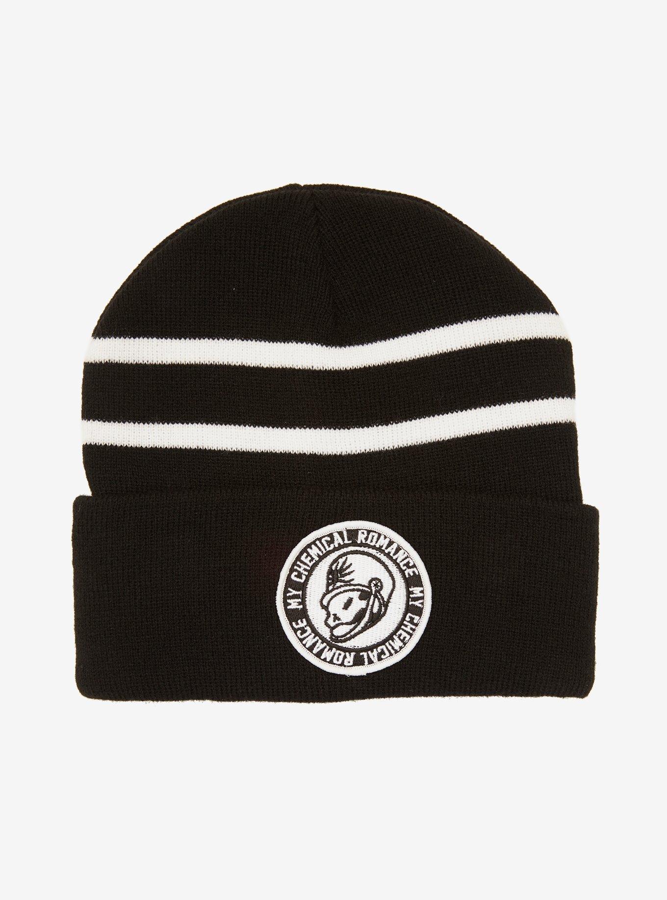 My Chemical Romance The Black Parade Logo Watchman Beanie, , alternate