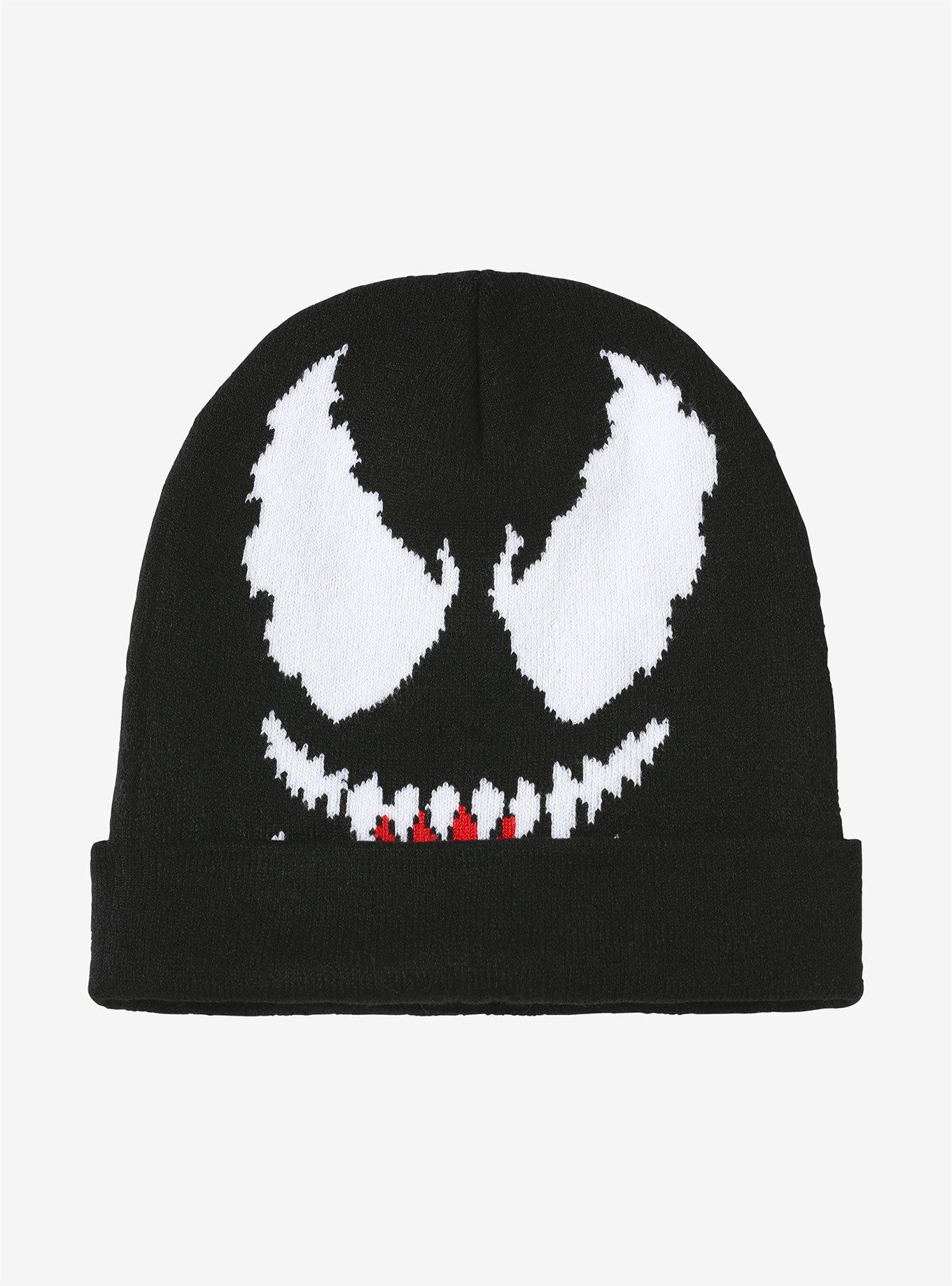 Marvel Venom Face Beanie, , alternate