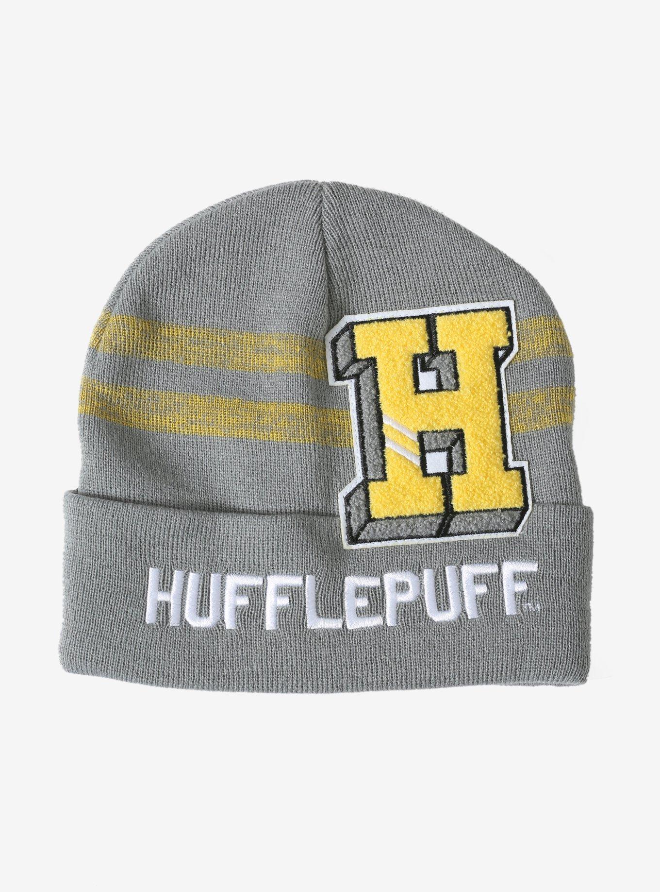 Harry Potter Hufflepuff Varsity Watchman Beanie, , alternate