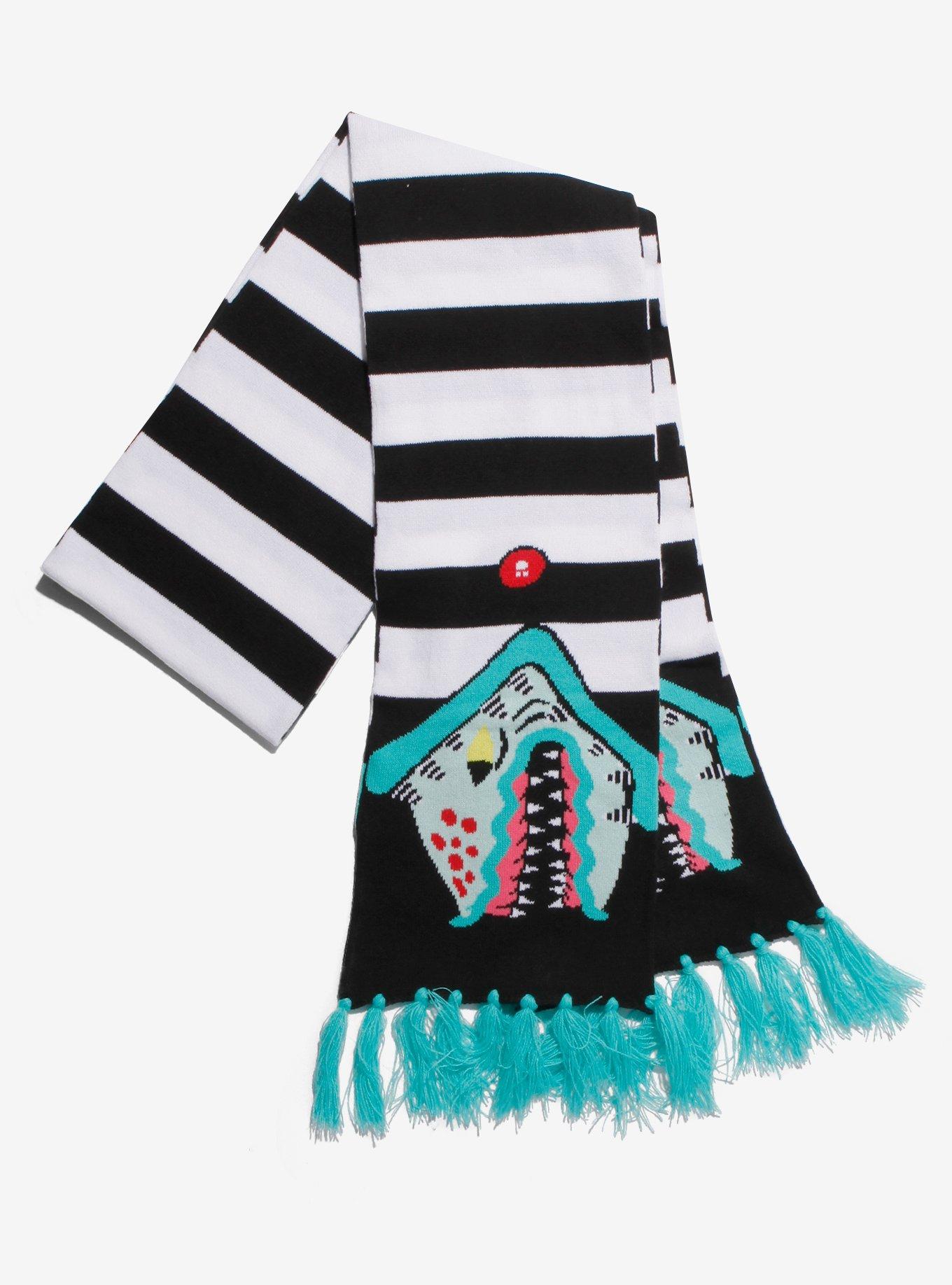 Beetlejuice Sandworm Knit Scarf, , alternate