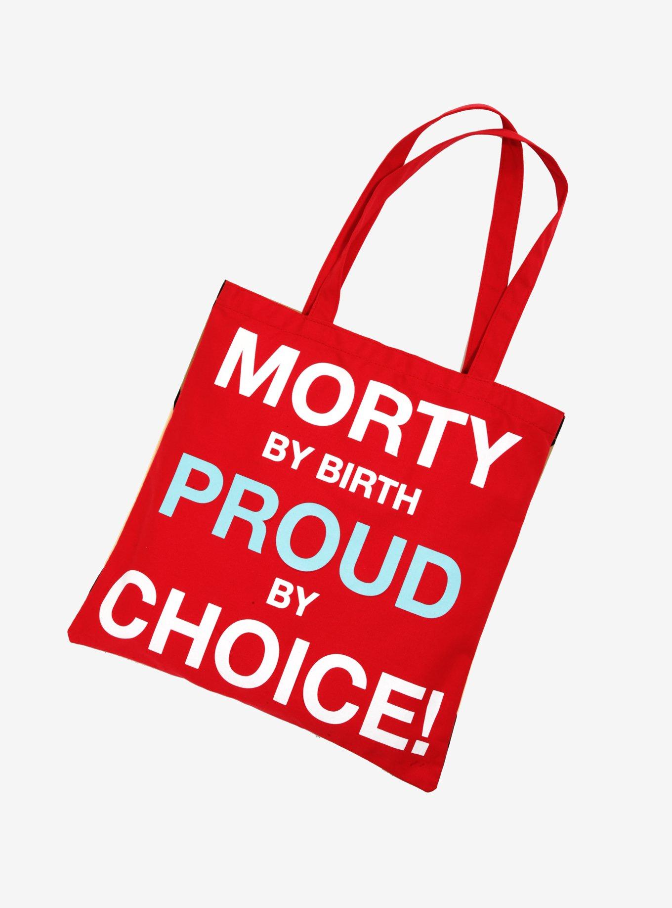 Rick And Morty Proud Morty Tote - BoxLunch Exclusive, , alternate