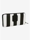 Loungefly The Nightmare Before Christmas Black & White Striped Wallet, , alternate