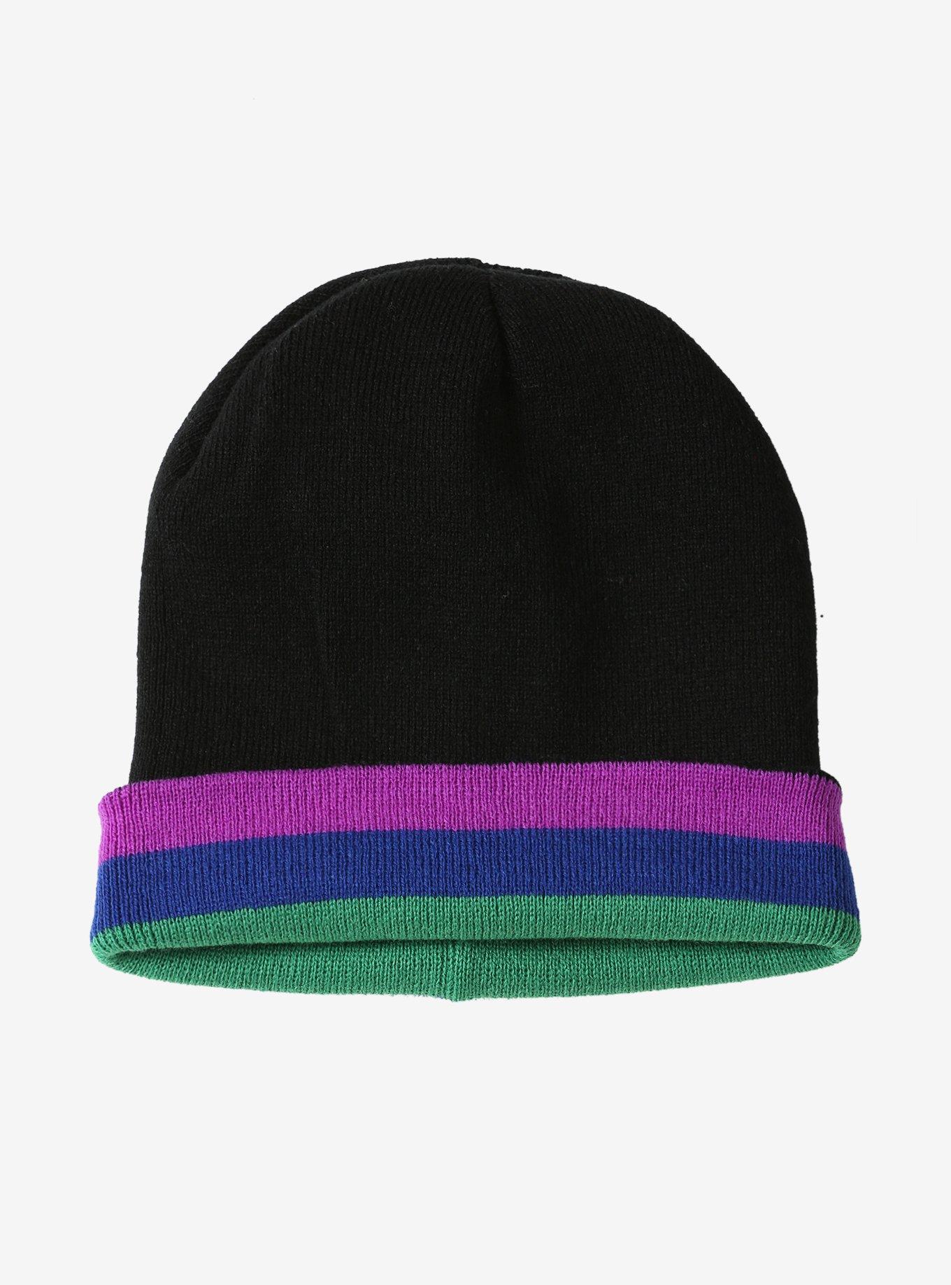 Rainbow Reversible Watchman Beanie, , alternate