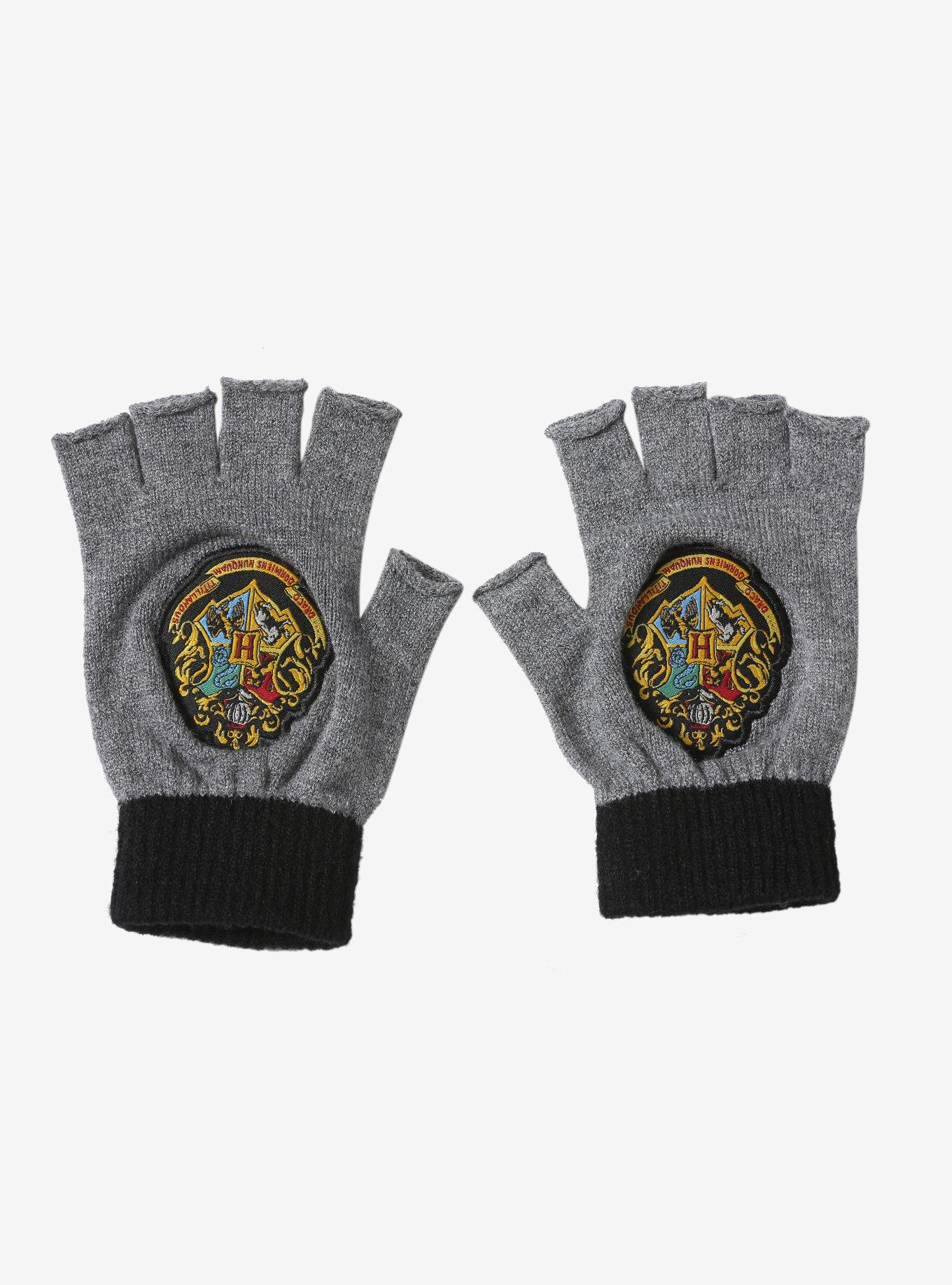 Harry Potter Hogwarts Fingerless Gloves, , alternate