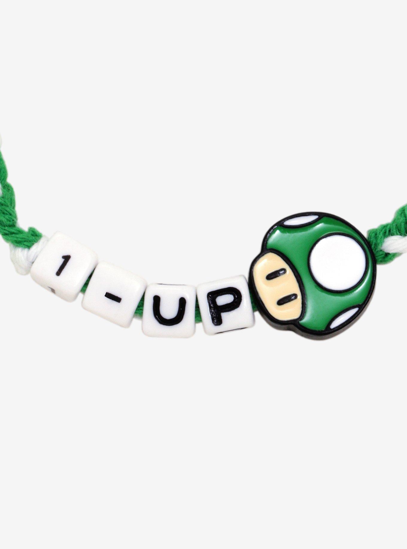 Nintendo Super Mario 1 UP Cord Bracelet, , alternate