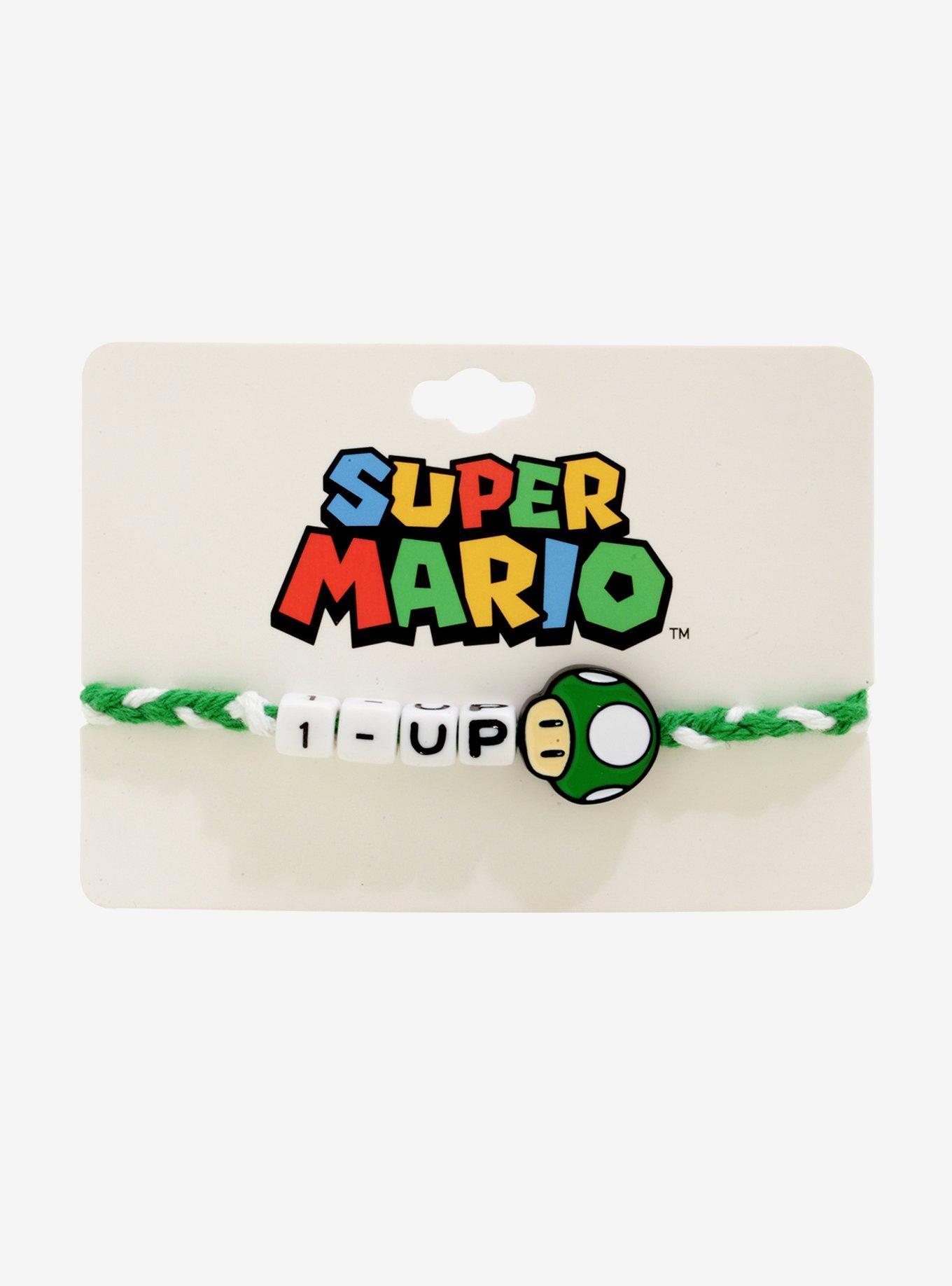Nintendo Super Mario 1 UP Cord Bracelet, , alternate