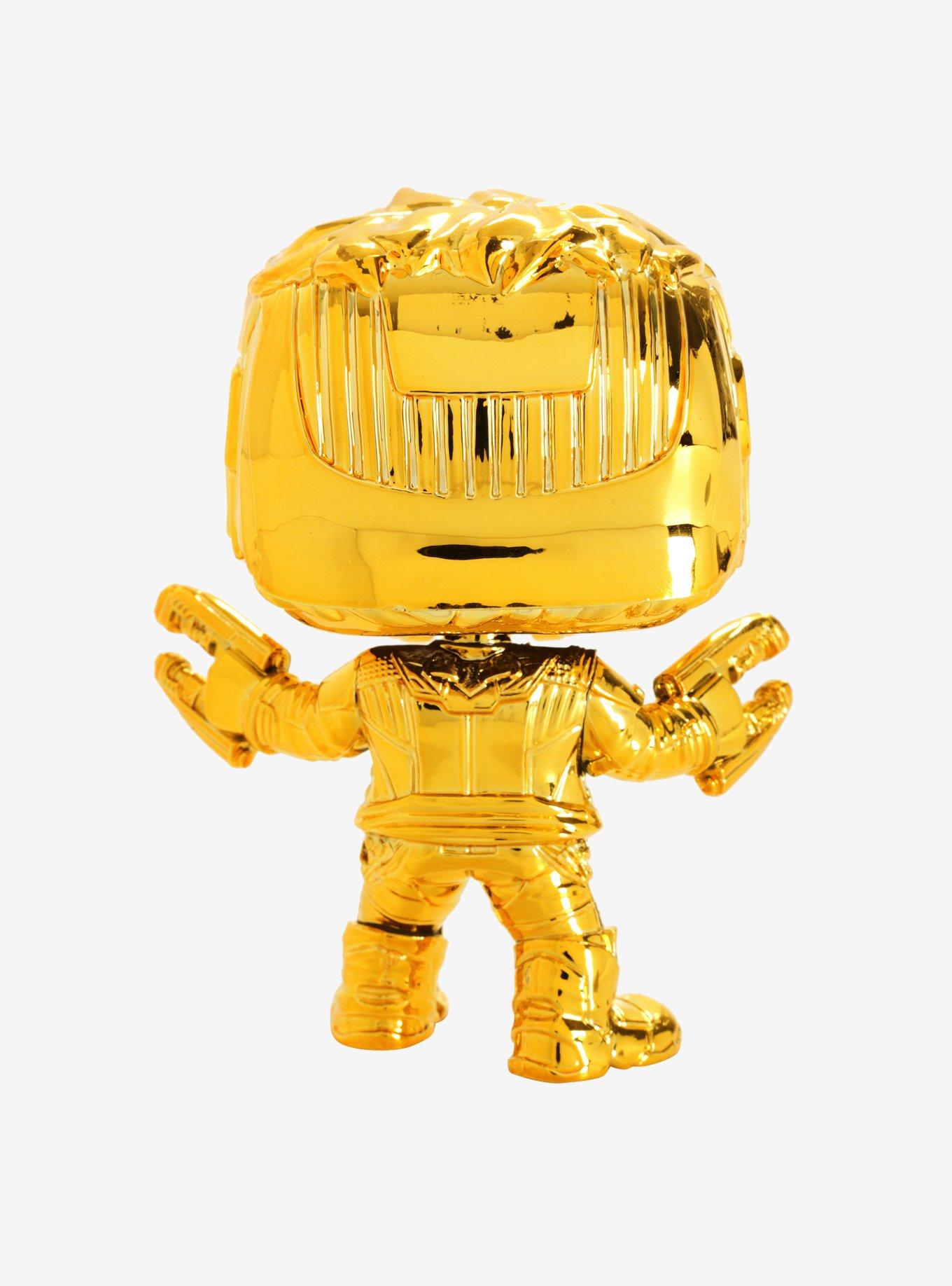 Funko Pop! Marvel Studios: The First Ten Years Star-Lord Chrome Vinyl Figure - BoxLunch Exclusive, , alternate