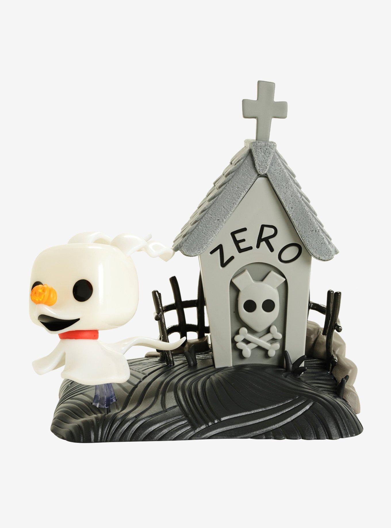 Funko Pop! Movie Moments The Nightmare Before Christmas Zero In Doghouse Vinyl Figure - BoxLunch Exclusive, , alternate