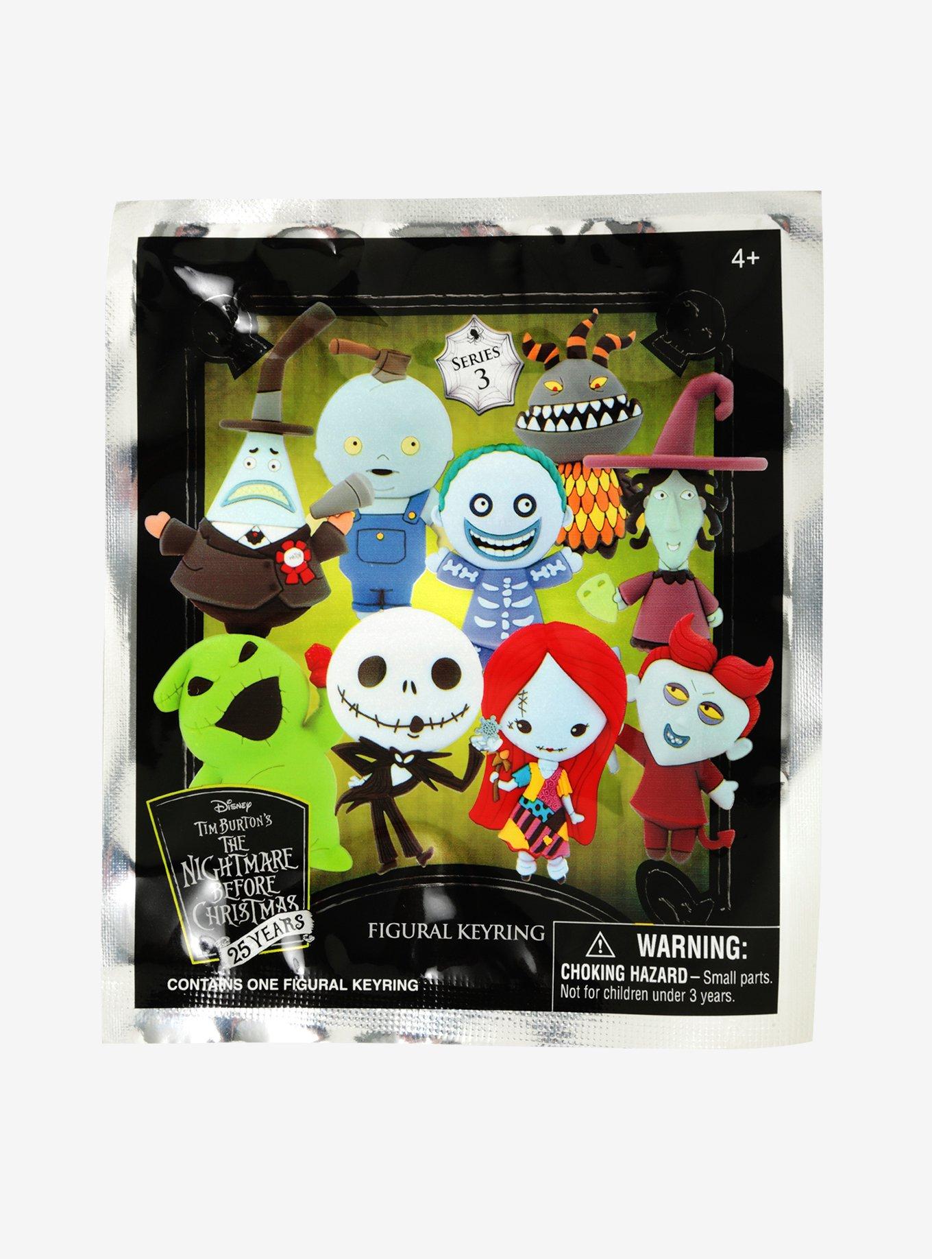 The Nightmare Before Christmas Series 3 25th Anniversary Blind Bag Figural Key Chain, , alternate