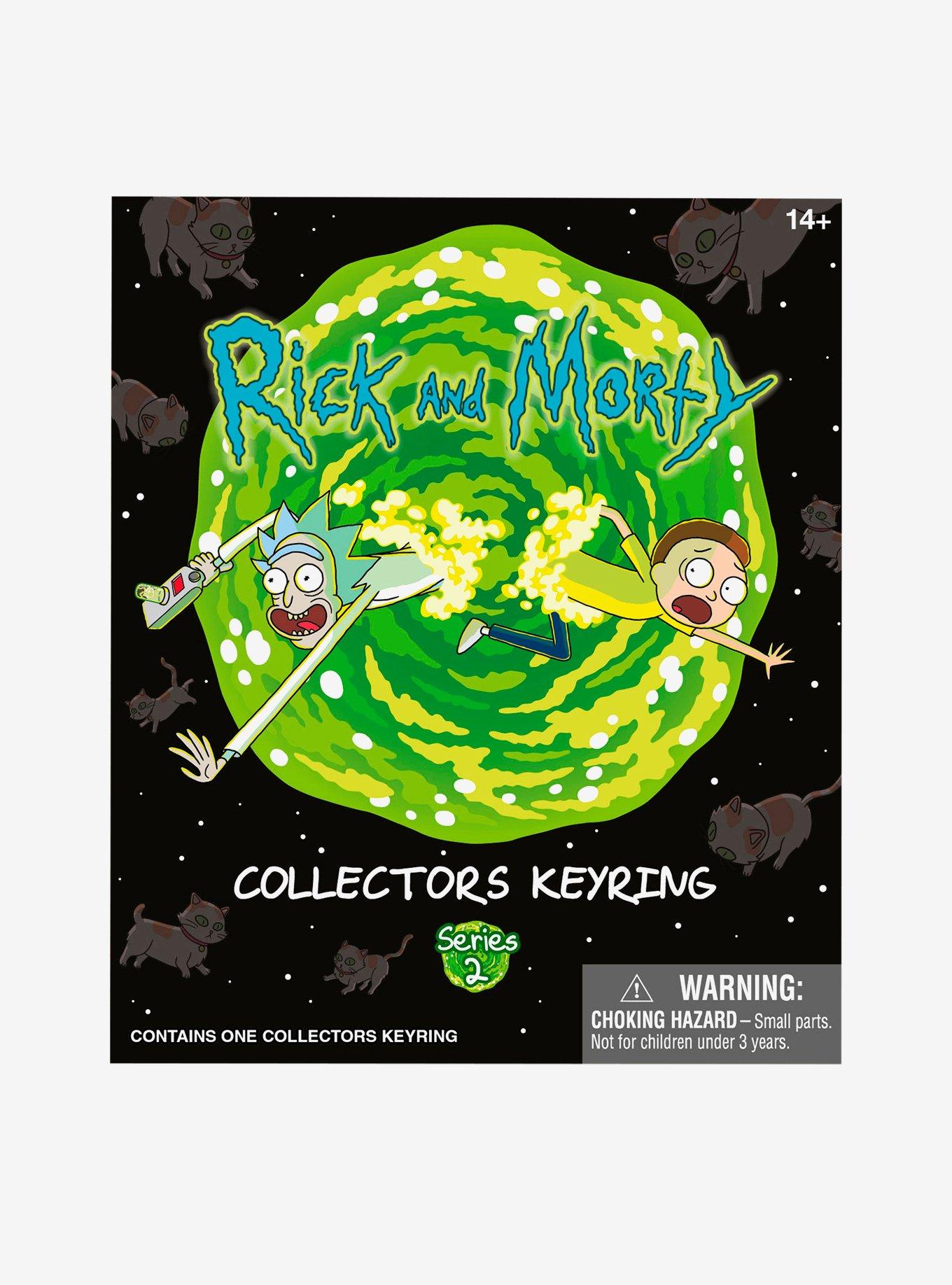 Rick And Morty Series 2 Blind Bag Key Chain, , alternate