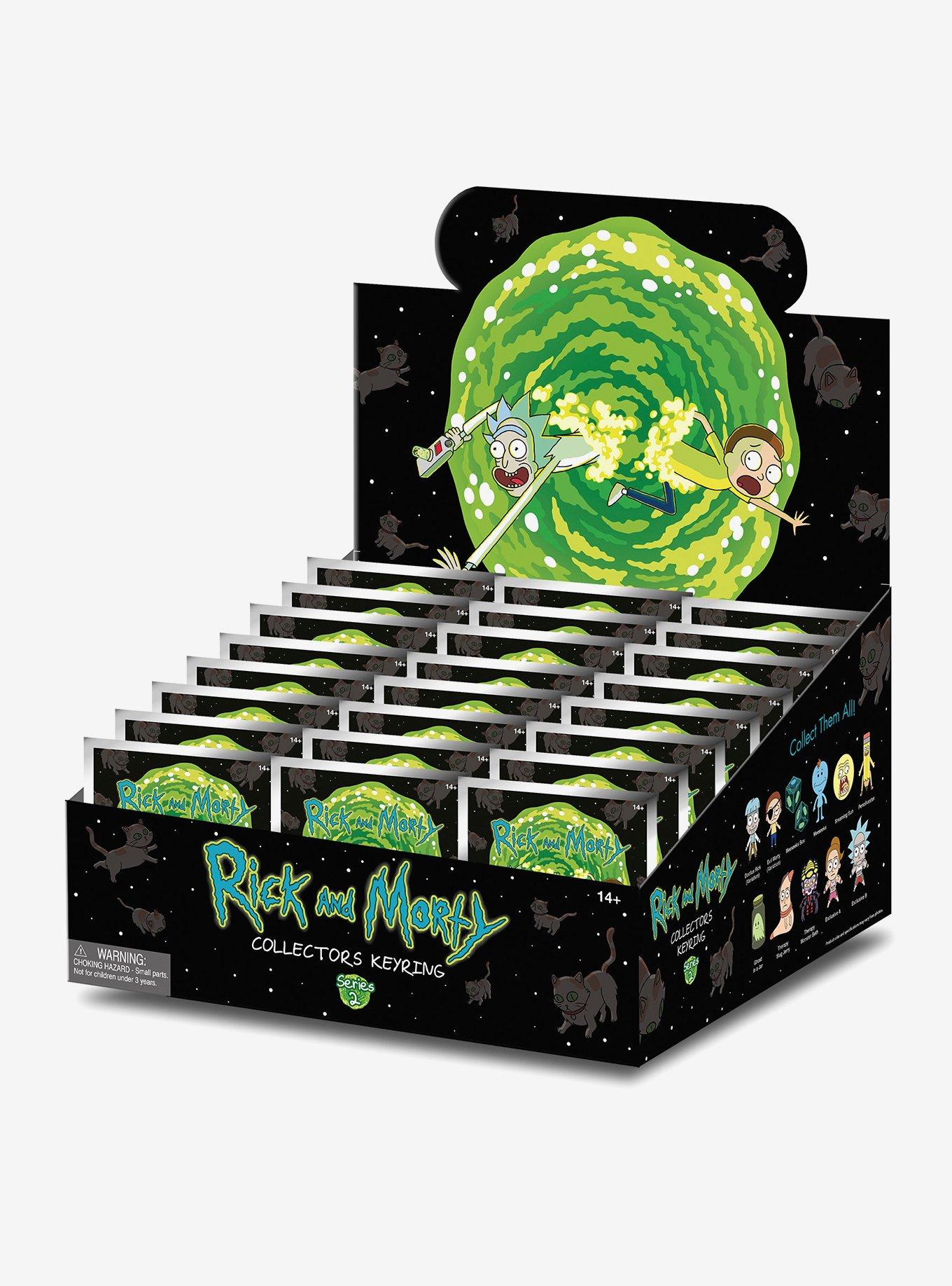 Rick And Morty Series 2 Blind Bag Key Chain, , alternate