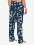 Fantastic Beasts: The Crimes Of Grindelwald Creature Icons Guys Pajama Pants, , alternate
