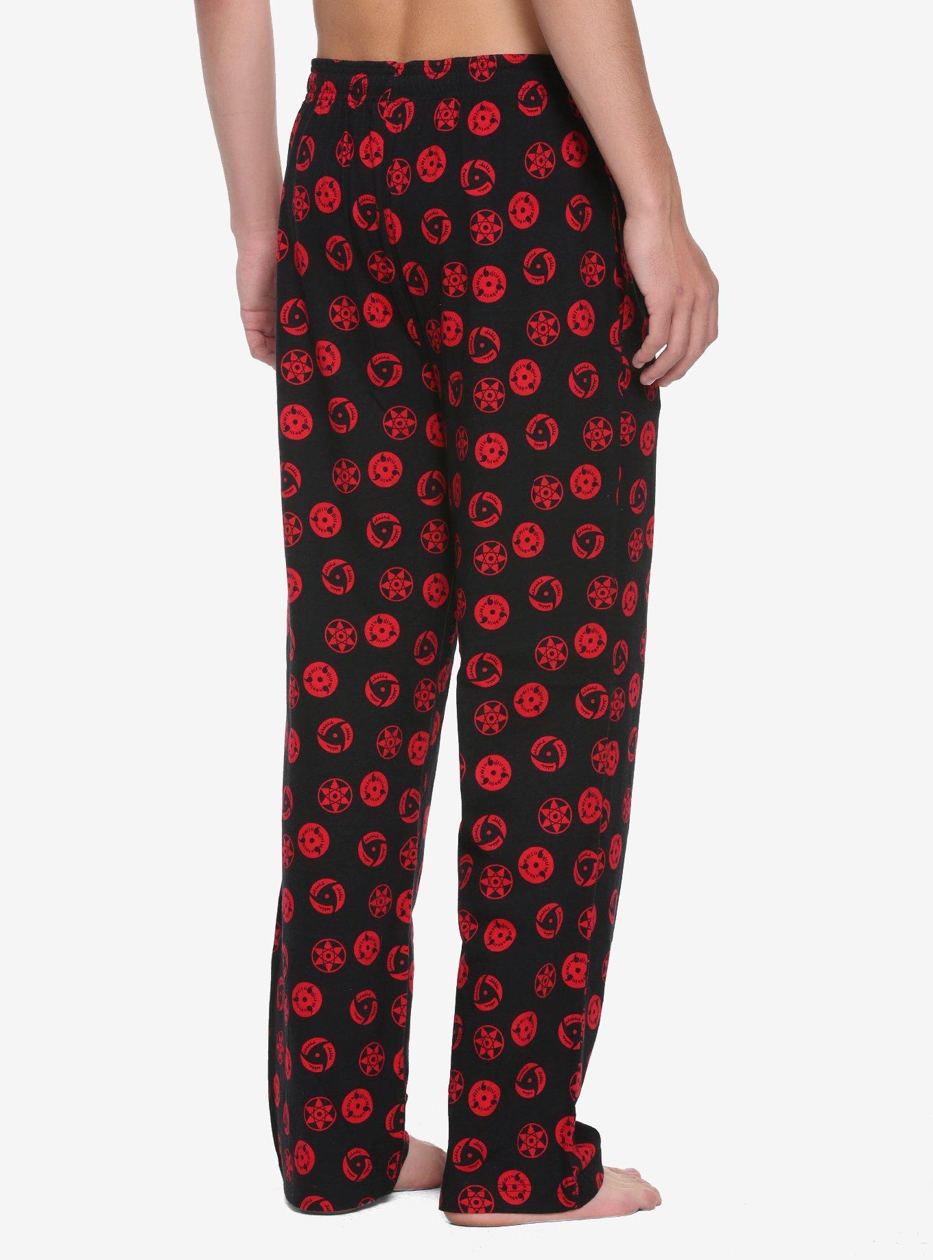 Naruto Shippuden Symbols Pajama Pants, , alternate