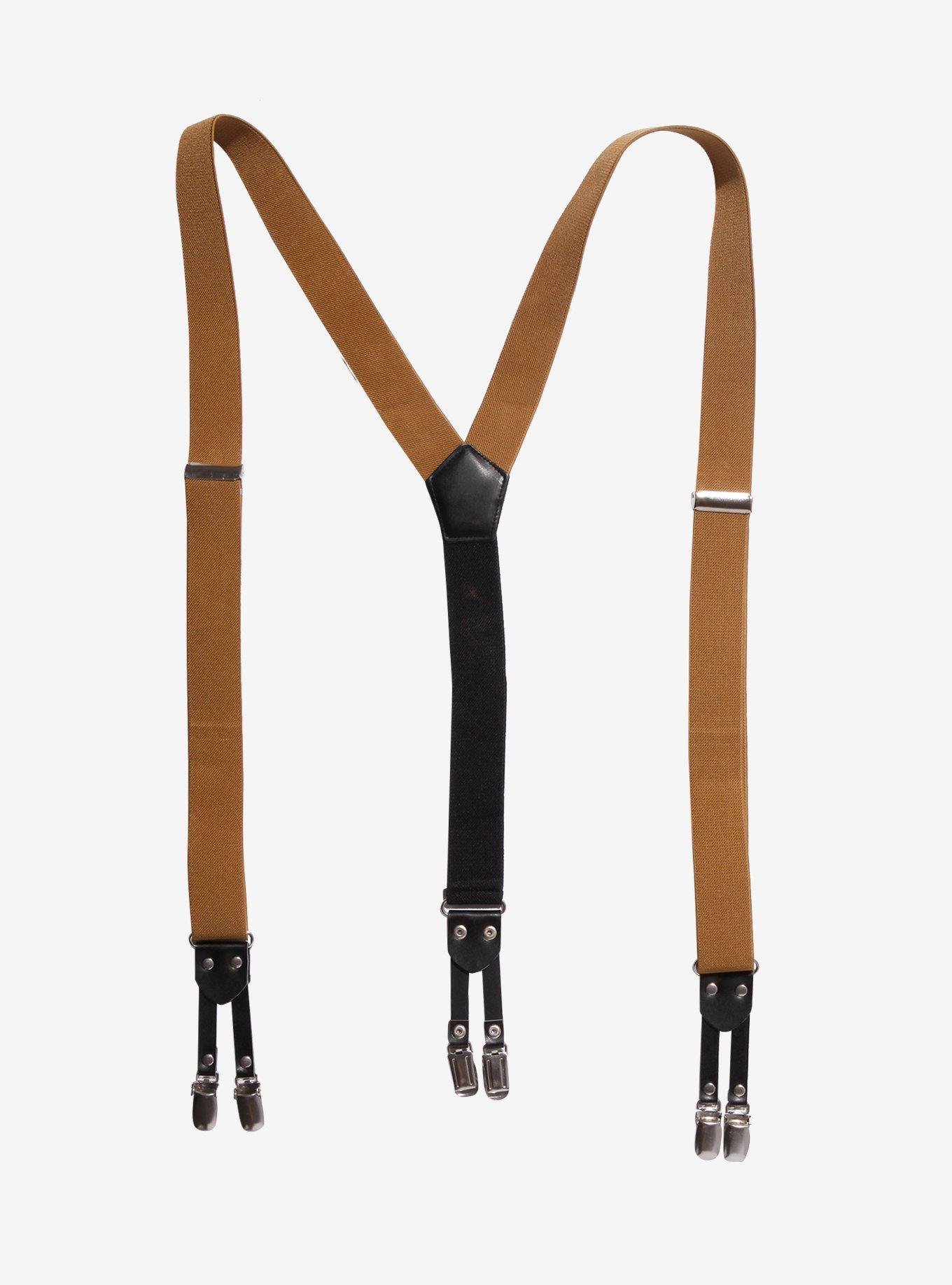 Mustard Yellow Suspenders, , alternate