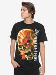 Five Finger Death Punch Cryptic Skull T-Shirt, , alternate