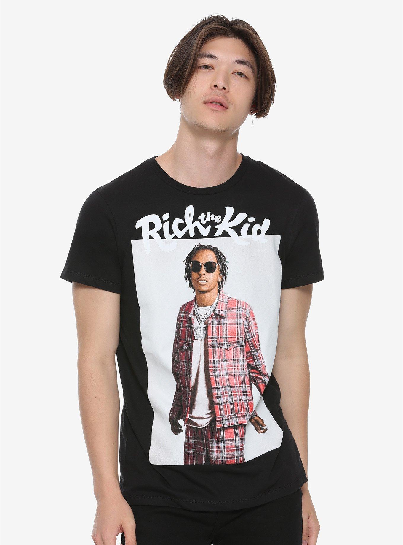 Rich The Kid Plaid Suit T-Shirt, , alternate