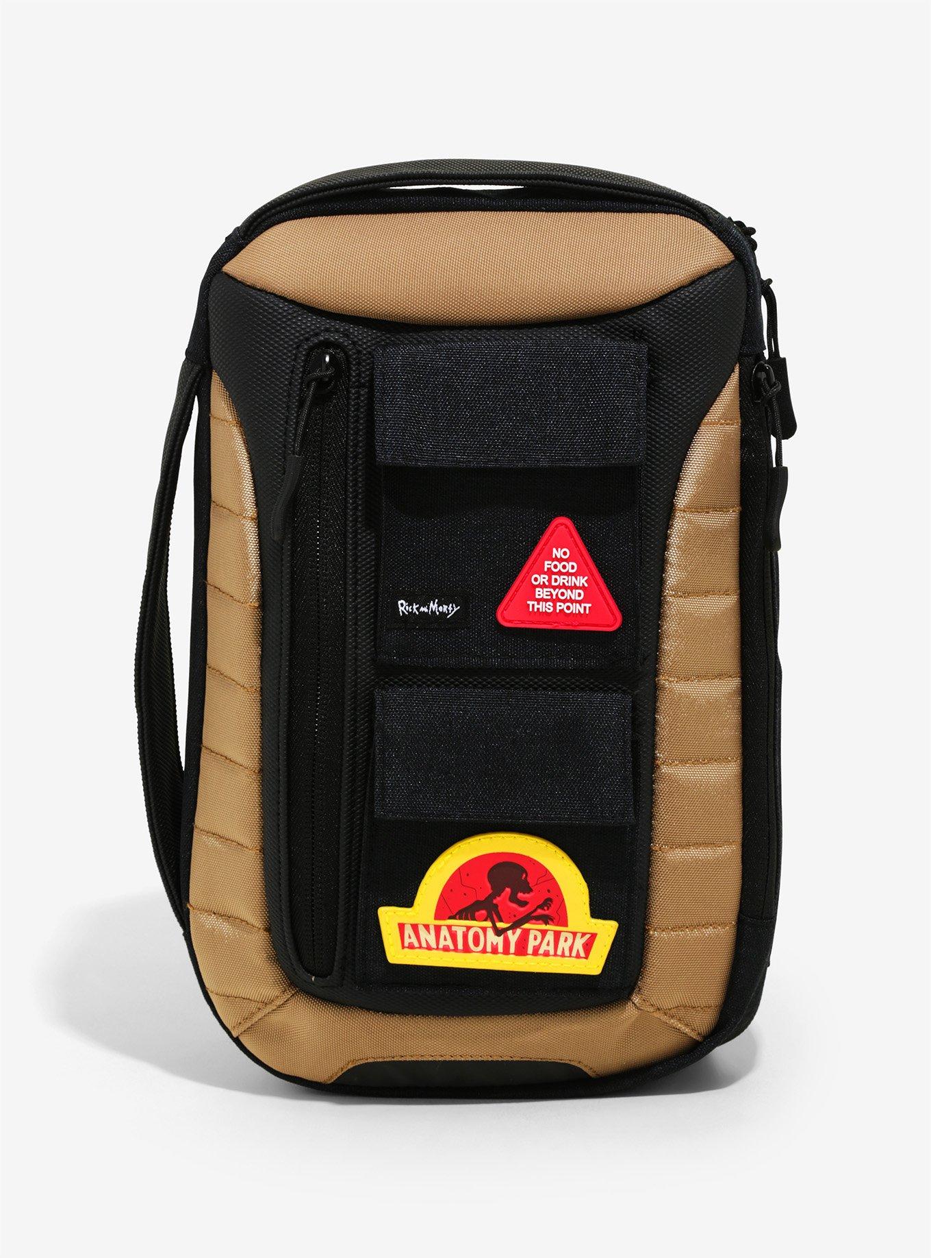Rick And Morty Anatomy Park Sling Bag - BoxLunch Exclusive, , alternate