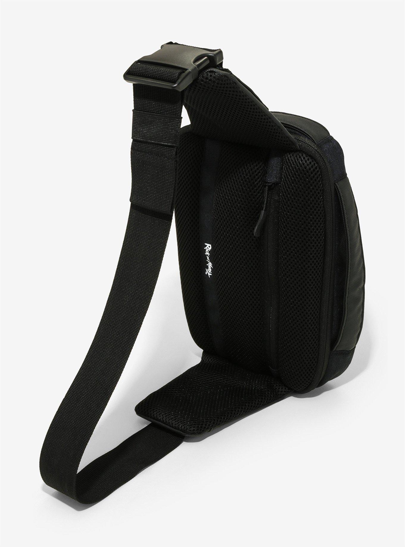 Rick And Morty Anatomy Park Sling Bag - BoxLunch Exclusive, , alternate