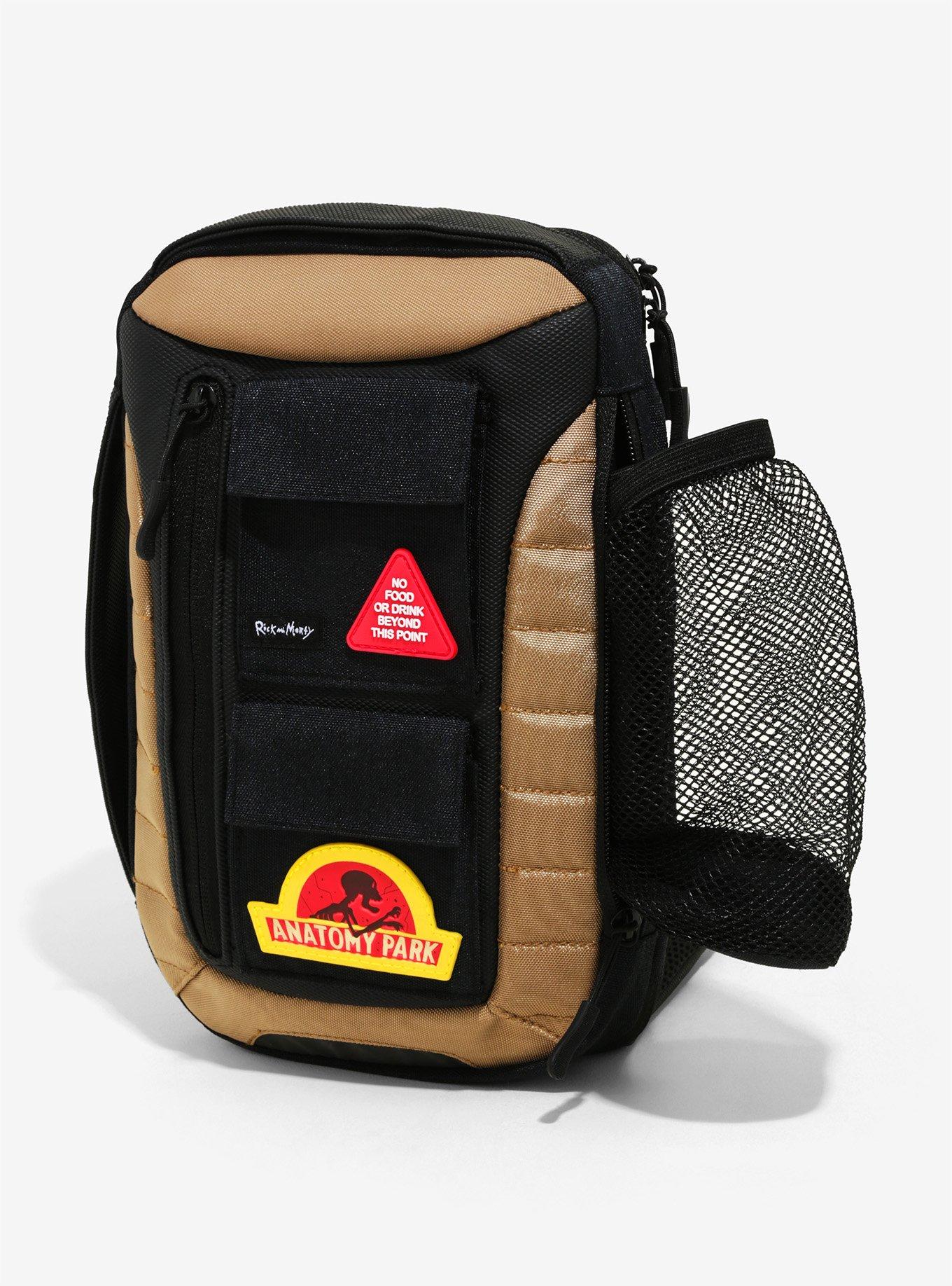 Rick And Morty Anatomy Park Sling Bag - BoxLunch Exclusive, , alternate