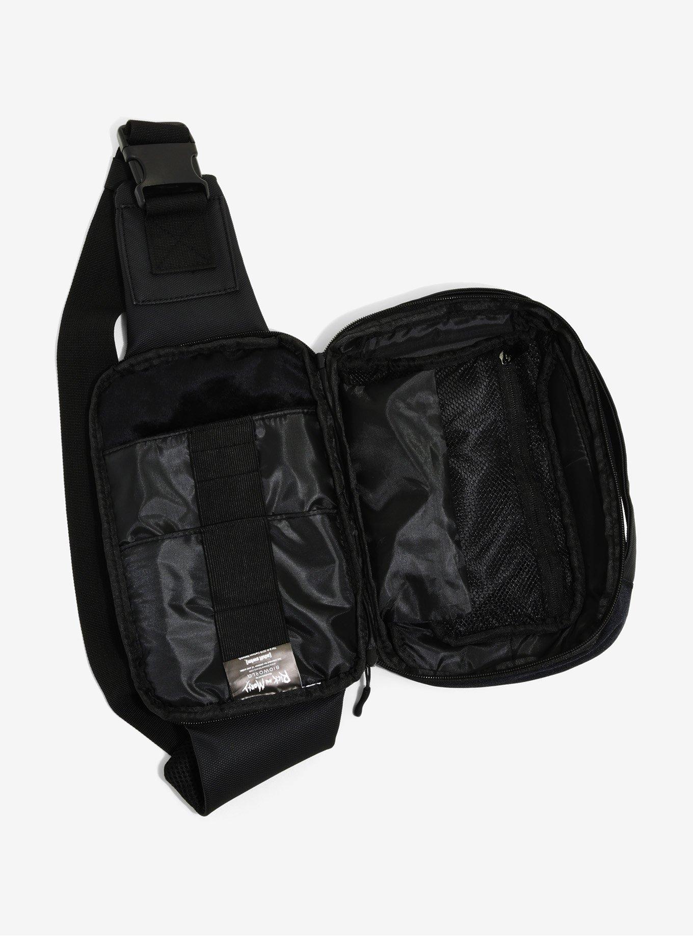 Rick And Morty Anatomy Park Sling Bag - BoxLunch Exclusive, , alternate
