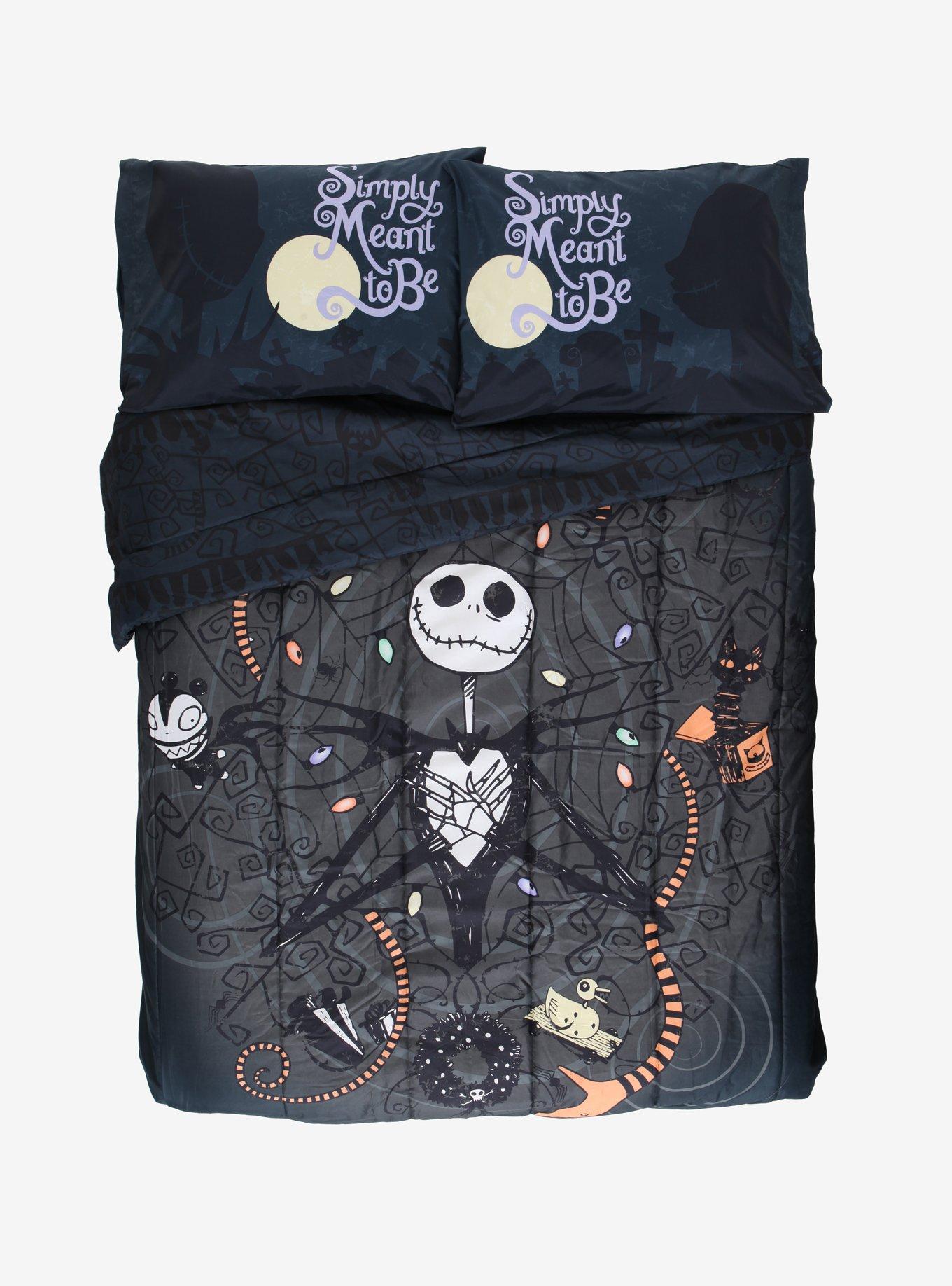 The Nightmare Before Christmas Jack Snakes Full/Queen Comforter, , alternate
